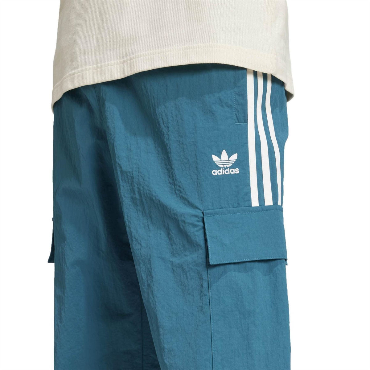 adidas 3 Stripes Mid Rise Cargo Trousers
