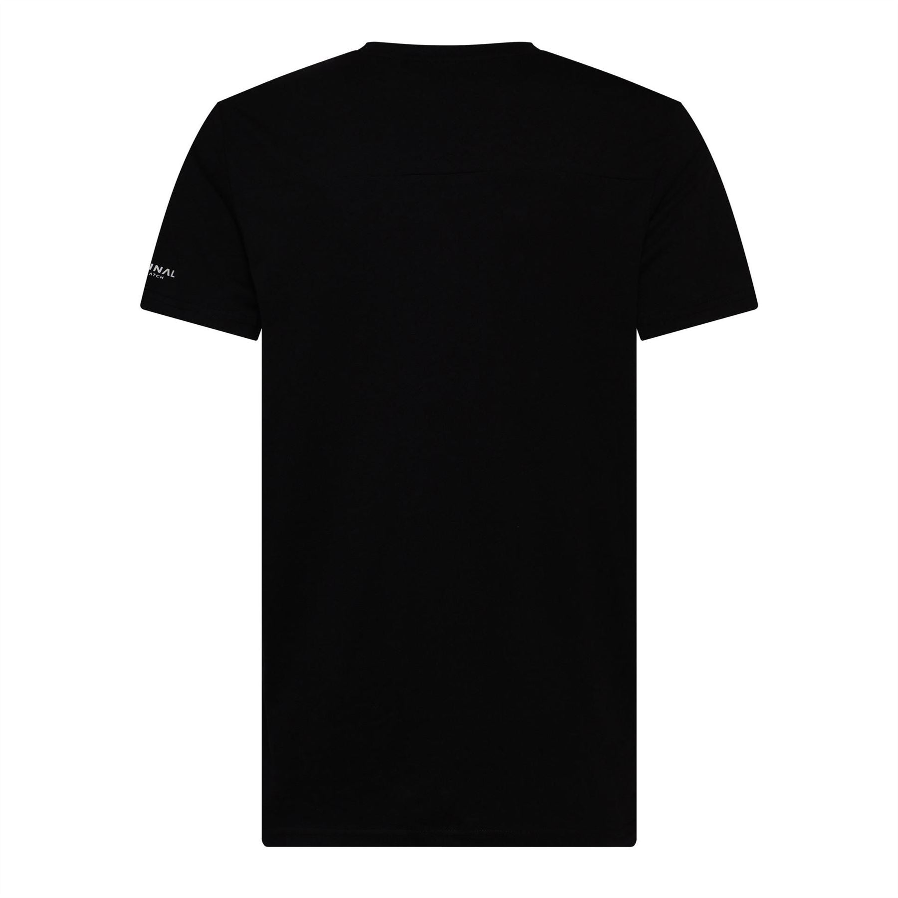 Crosshatch Portville Printed Logo Crew Neck Short Sleeve T-Shirt