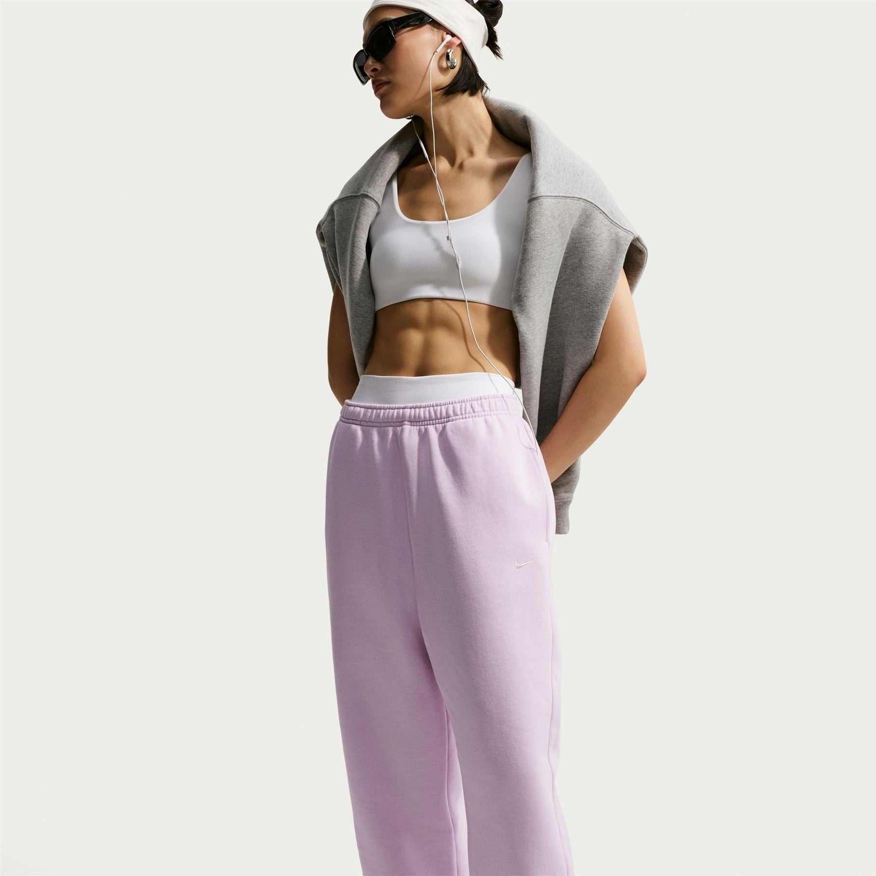 Nike Phoenix Fleece Elastic Cuff Straight Leg Joggers