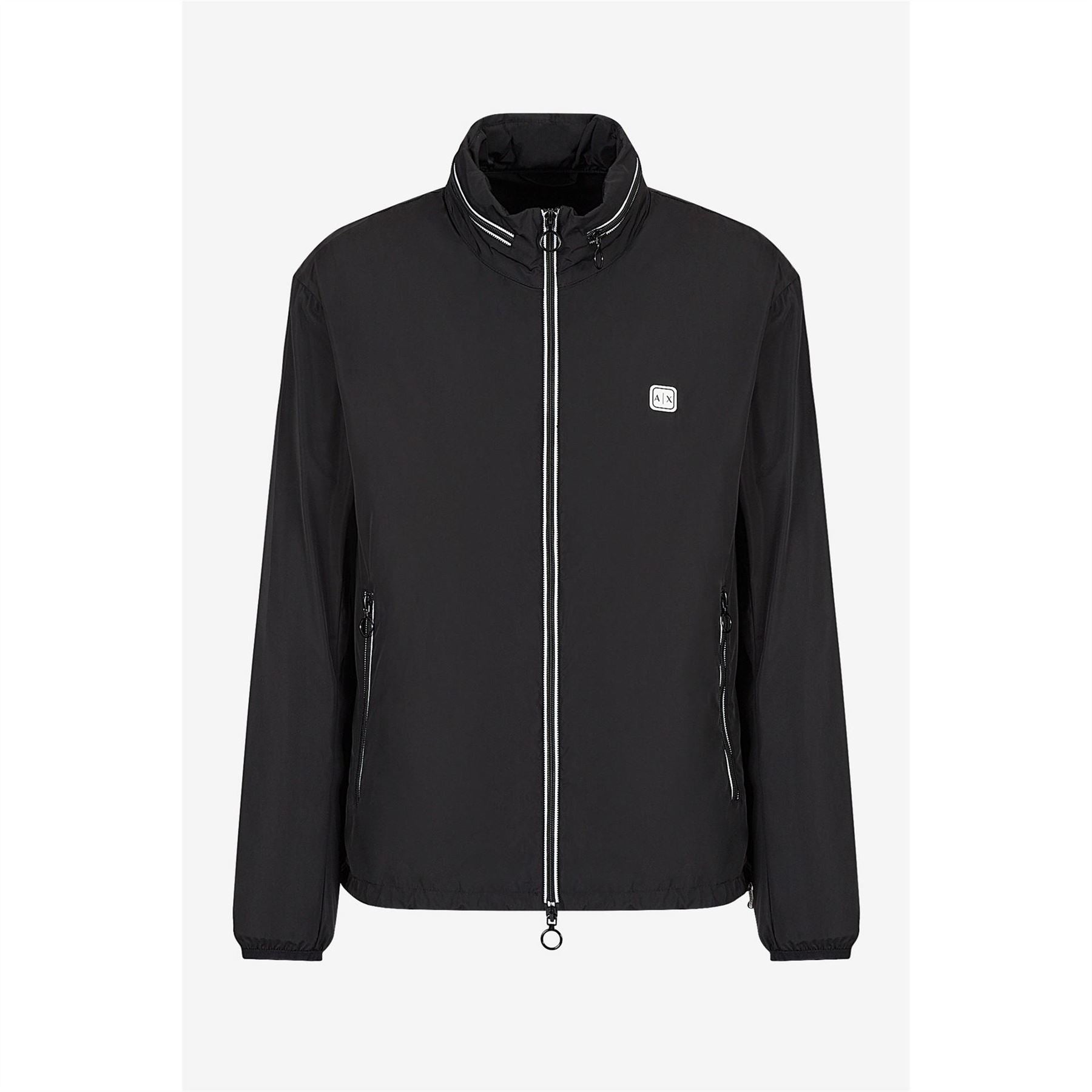 Armani Exchange Mens Exchange Patch Logo Jacket