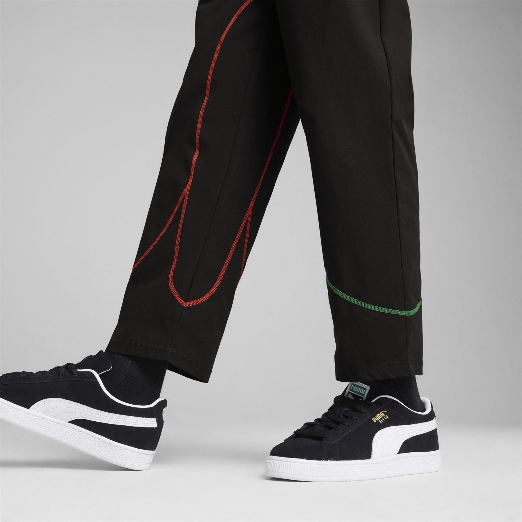 Puma Mens Ftblong Sleeve T-Shirtatement Track Pants Tracksuit Bottom