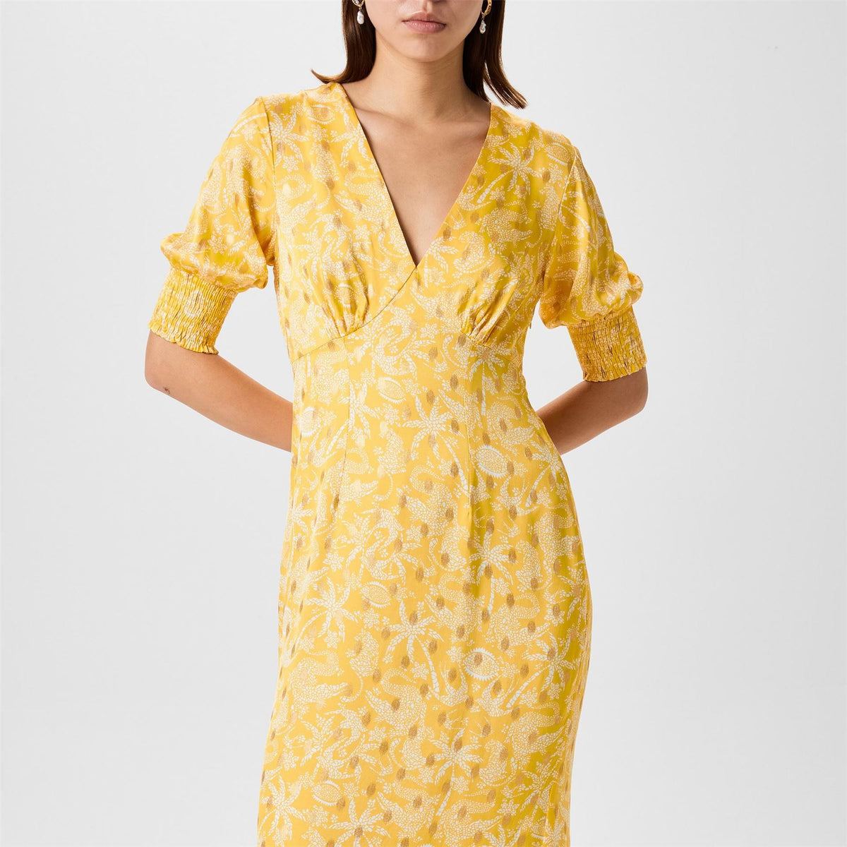 Never Fully Dressed Satin Dress