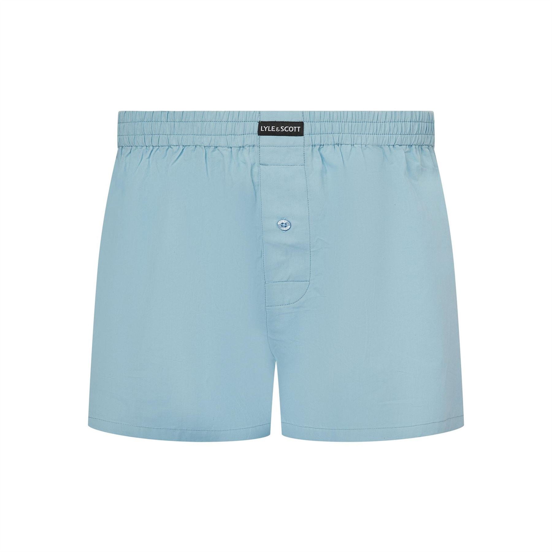 Lyle and Scott 3 Pack Woven Plain Design Boxer Shorts