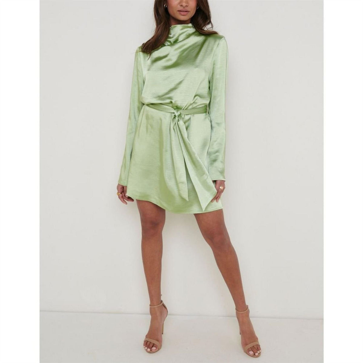 Pretty Lavish Jayda Cowl Mini Dress