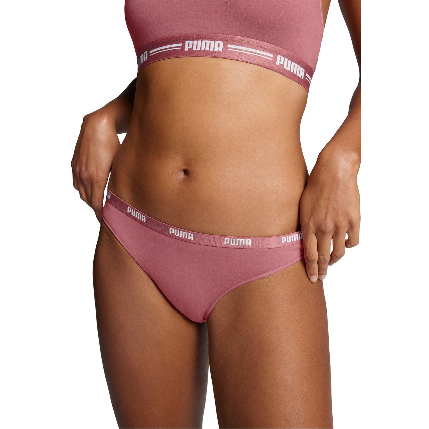 Puma Womens 2 Pack Bikini Briefs