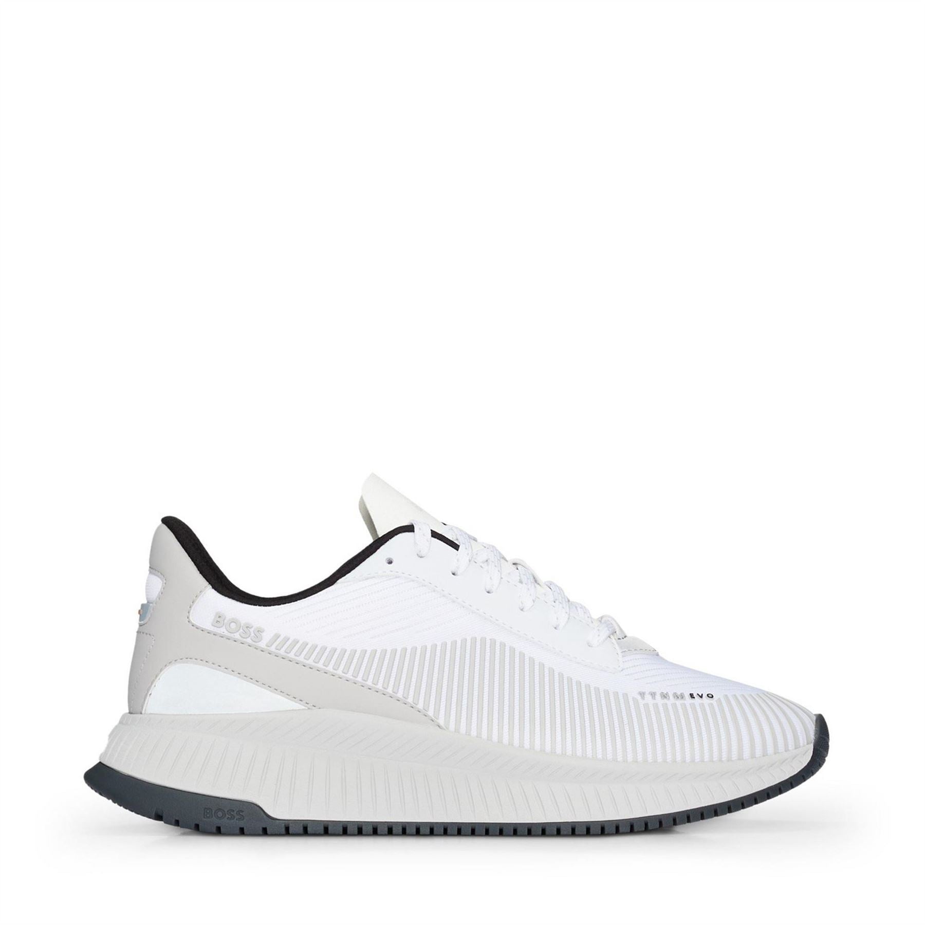 Boss Evo Low Top Stripe Patterned Sneakers