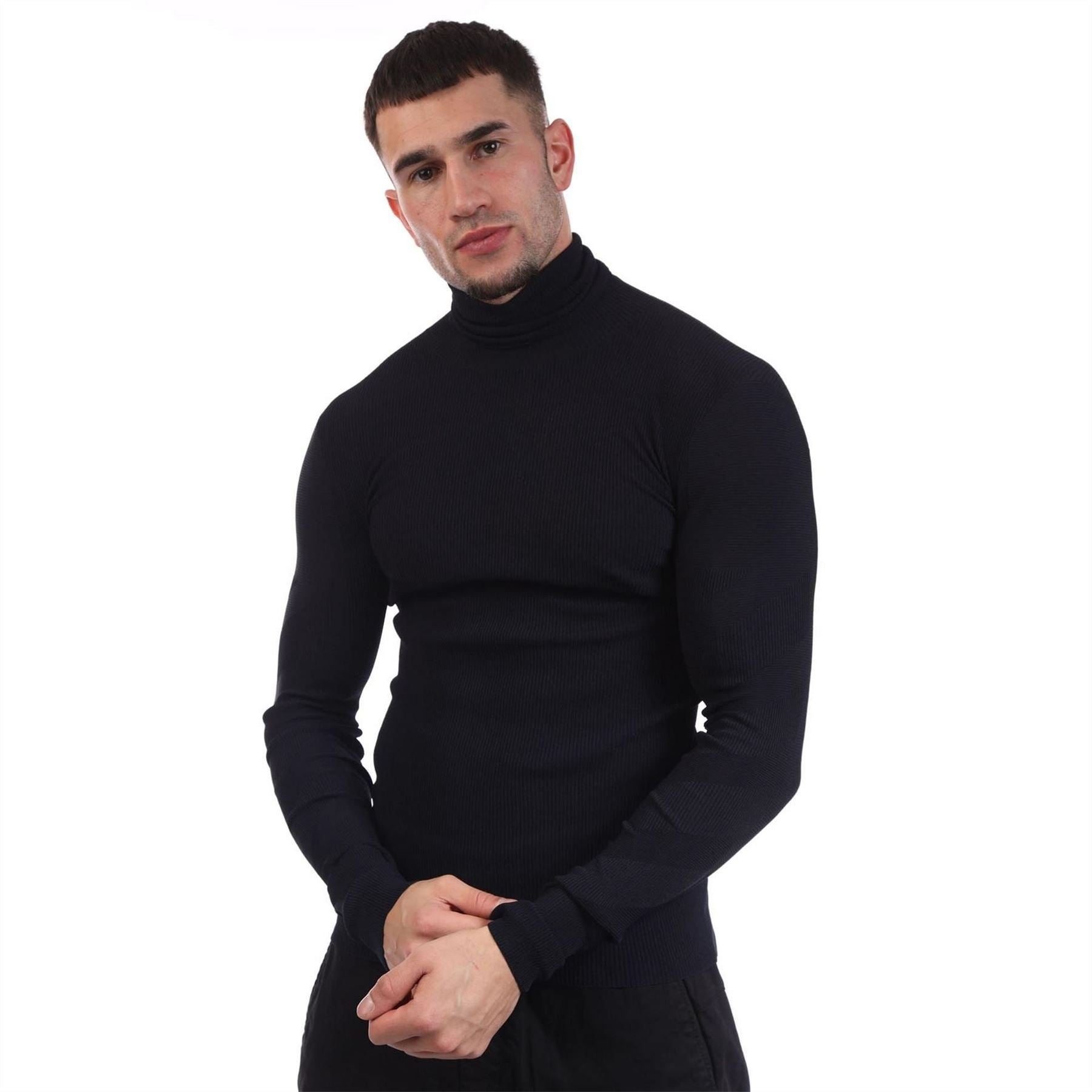 Off White Knit Turtleneck Sweater