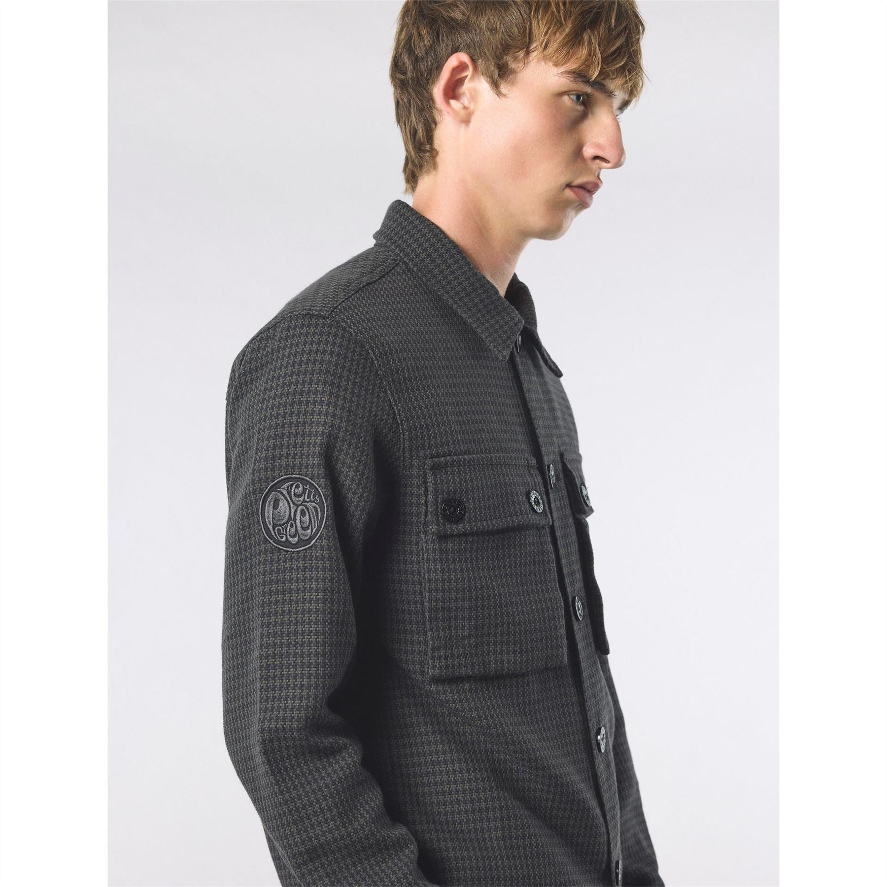 Pretty Green Kilburn Relaxed Fit Overshirt