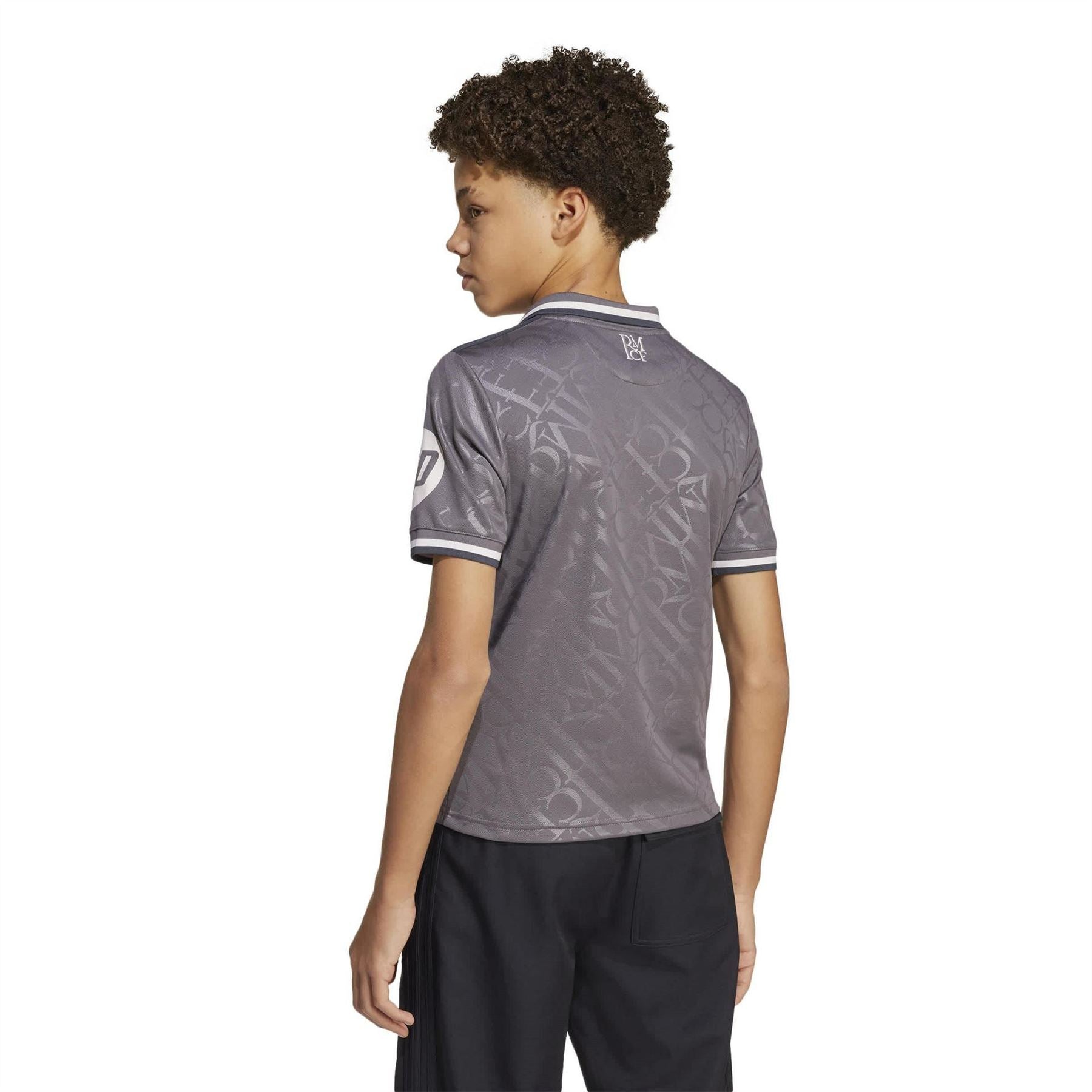 adidas Real Madrid Collared Short Sleeve Shirt