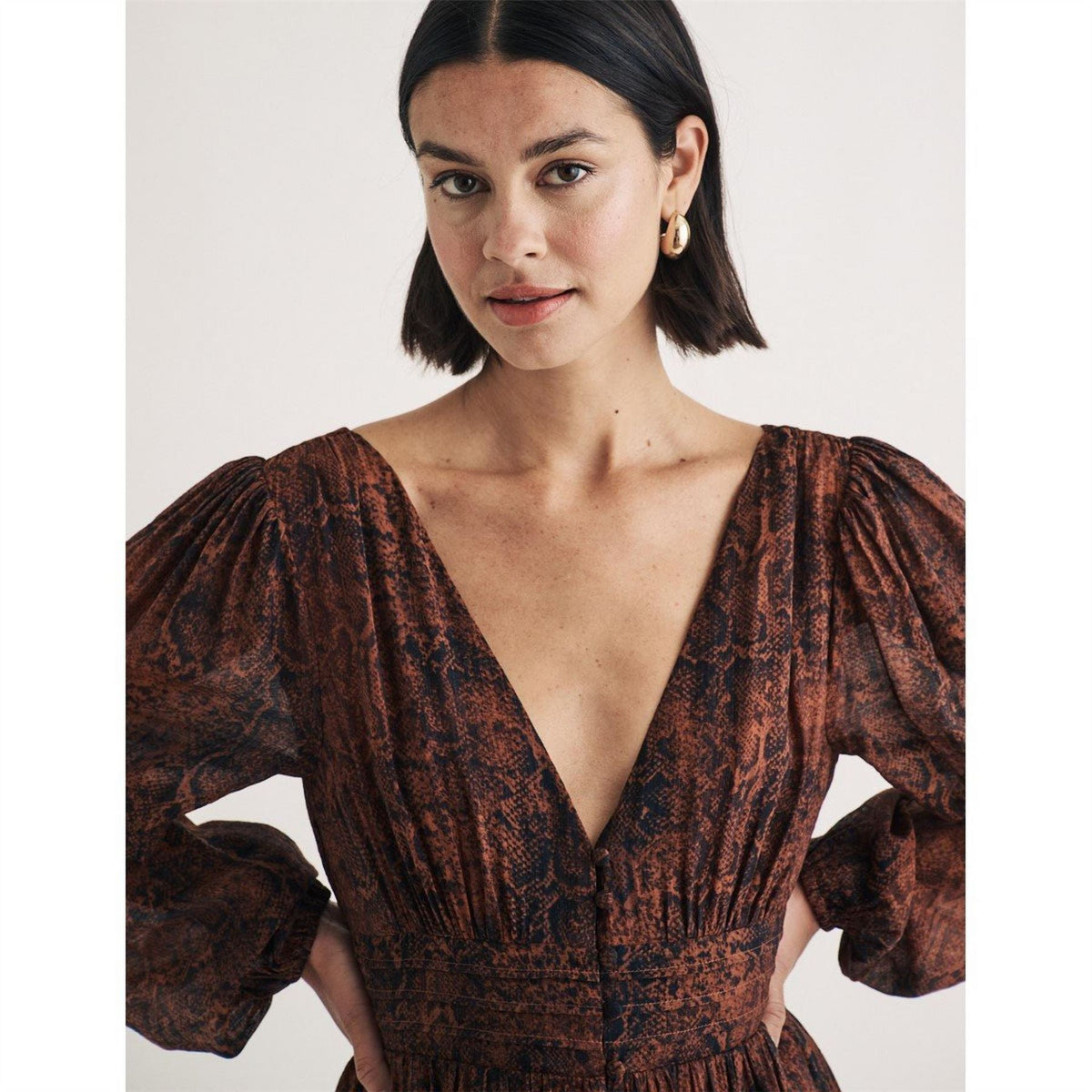 Nobodys Child Aine Midi Dress
