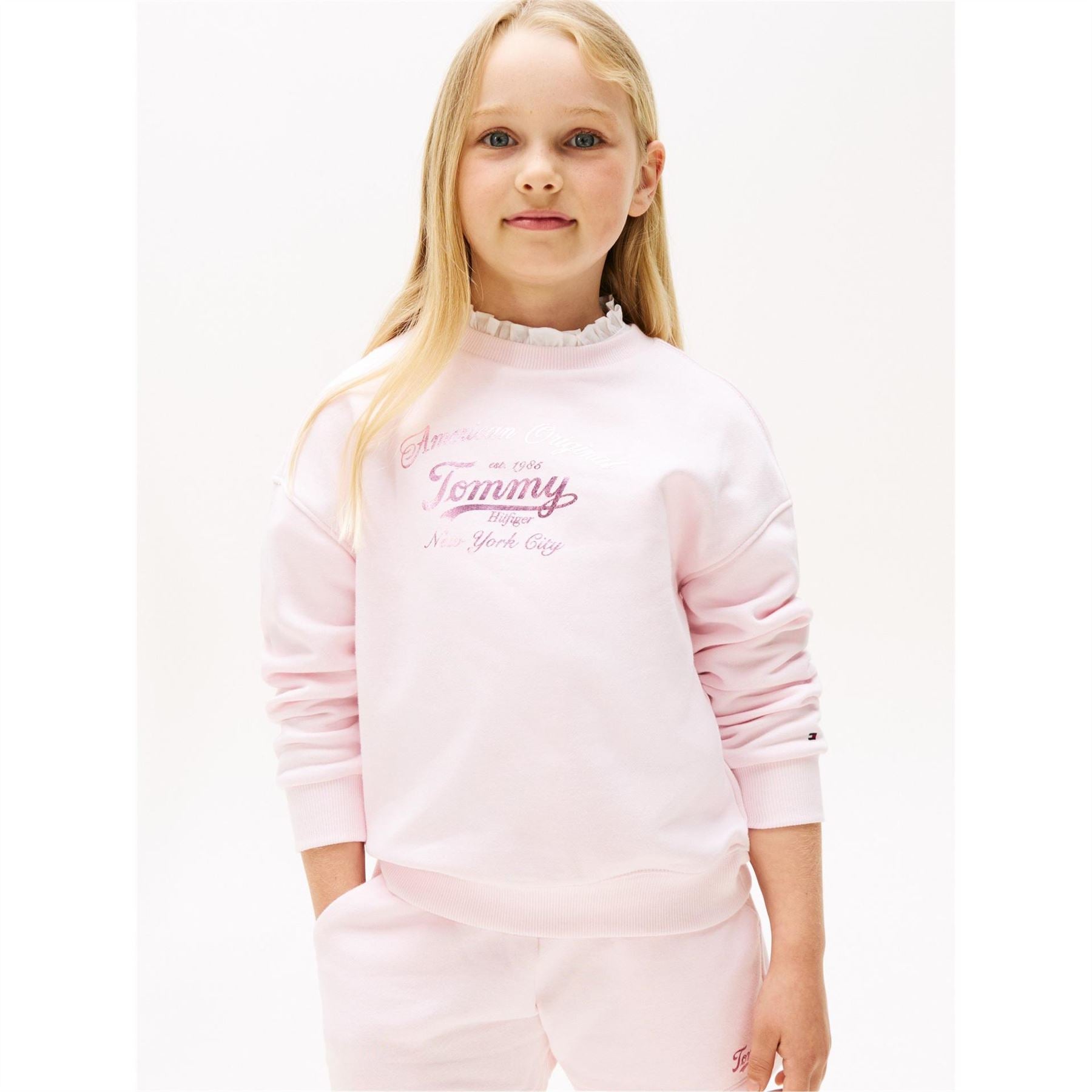 Tommy Hilfiger Script Crew Sweatshirt