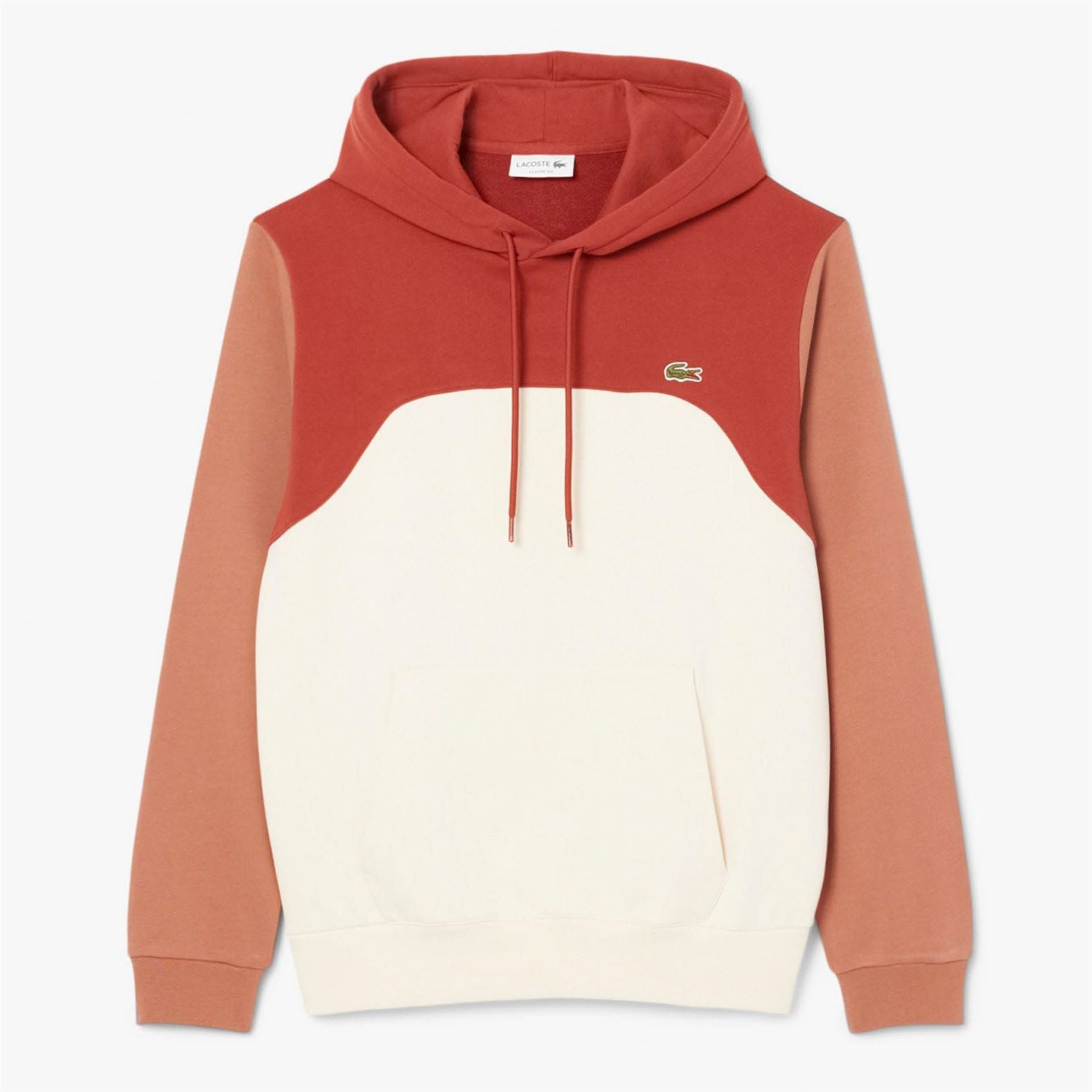 Lacoste Fit Colour Block Hooded Sweatshirt