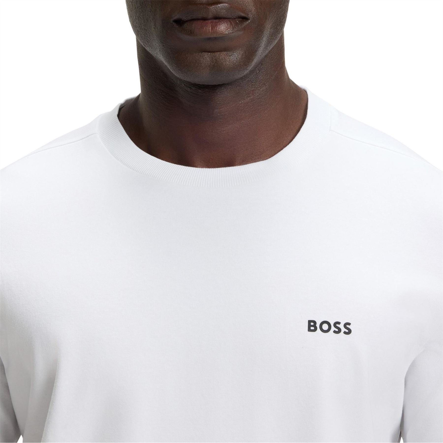 Boss BOSS GREEN T Shirt with Logo Design Stretch Cotton