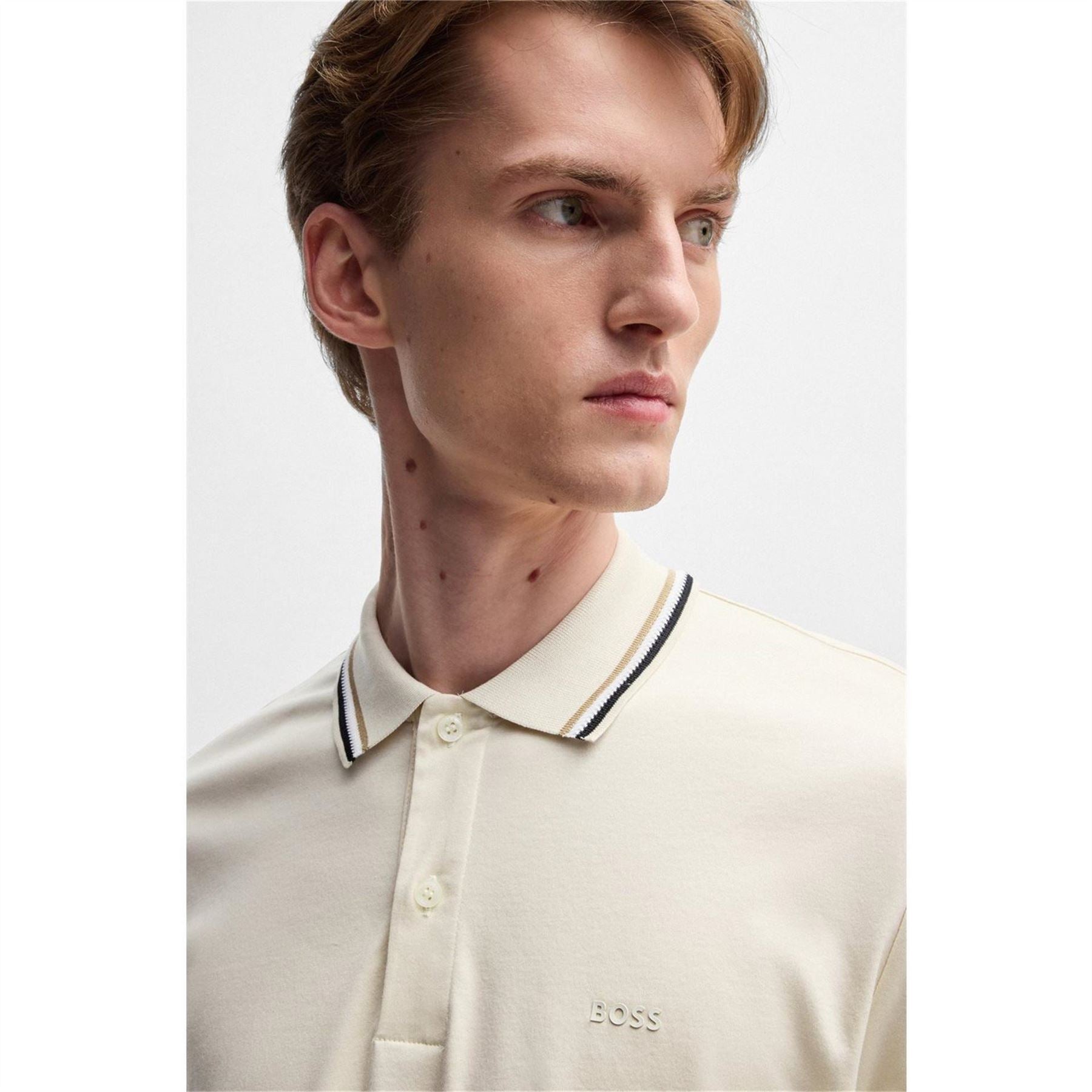 Boss BOSS BLACK Penrose Slim Fit Polo Shirt with Signature Tipped Collar