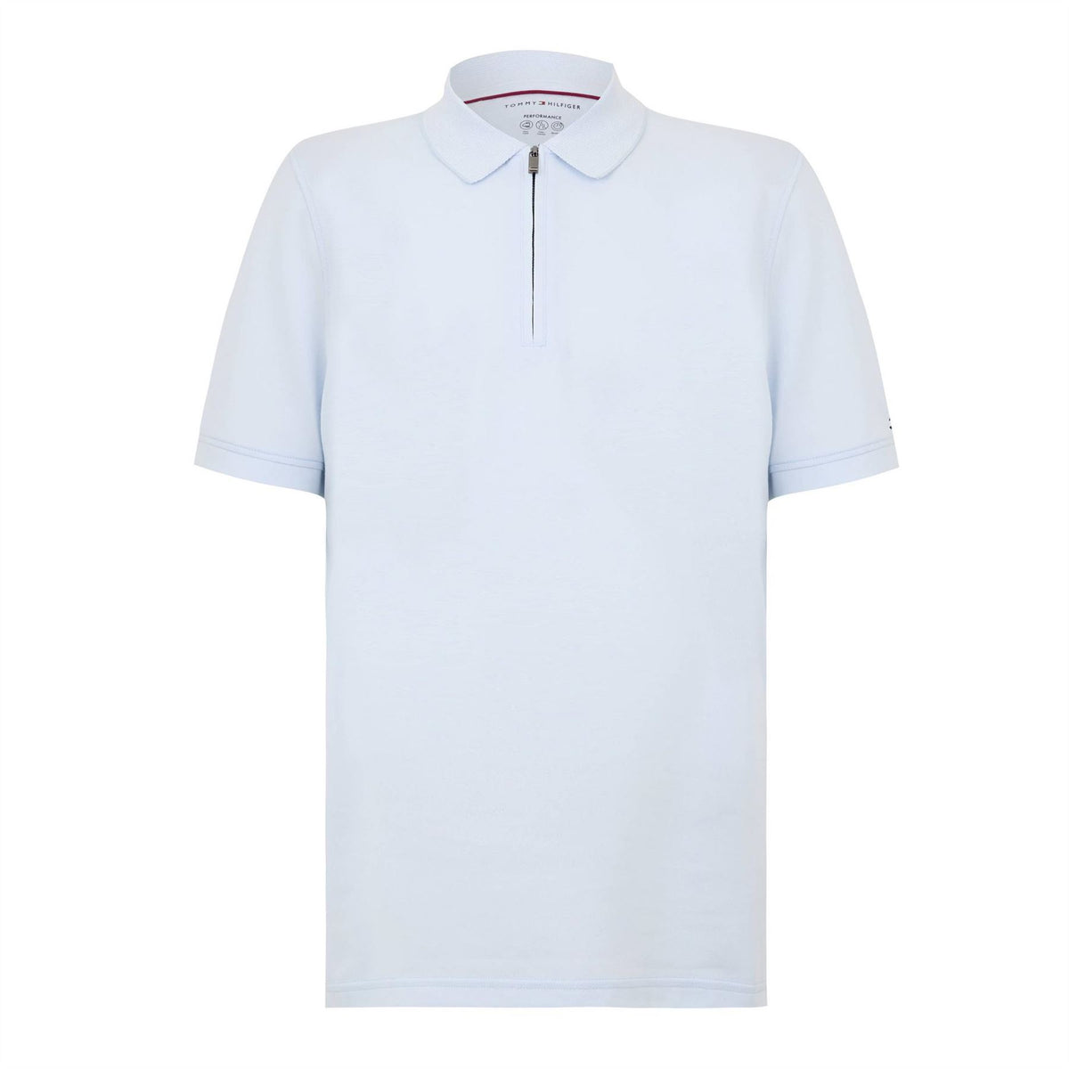 Tommy Hilfiger Dc Zipped Short Sleeve Polo Shirt
