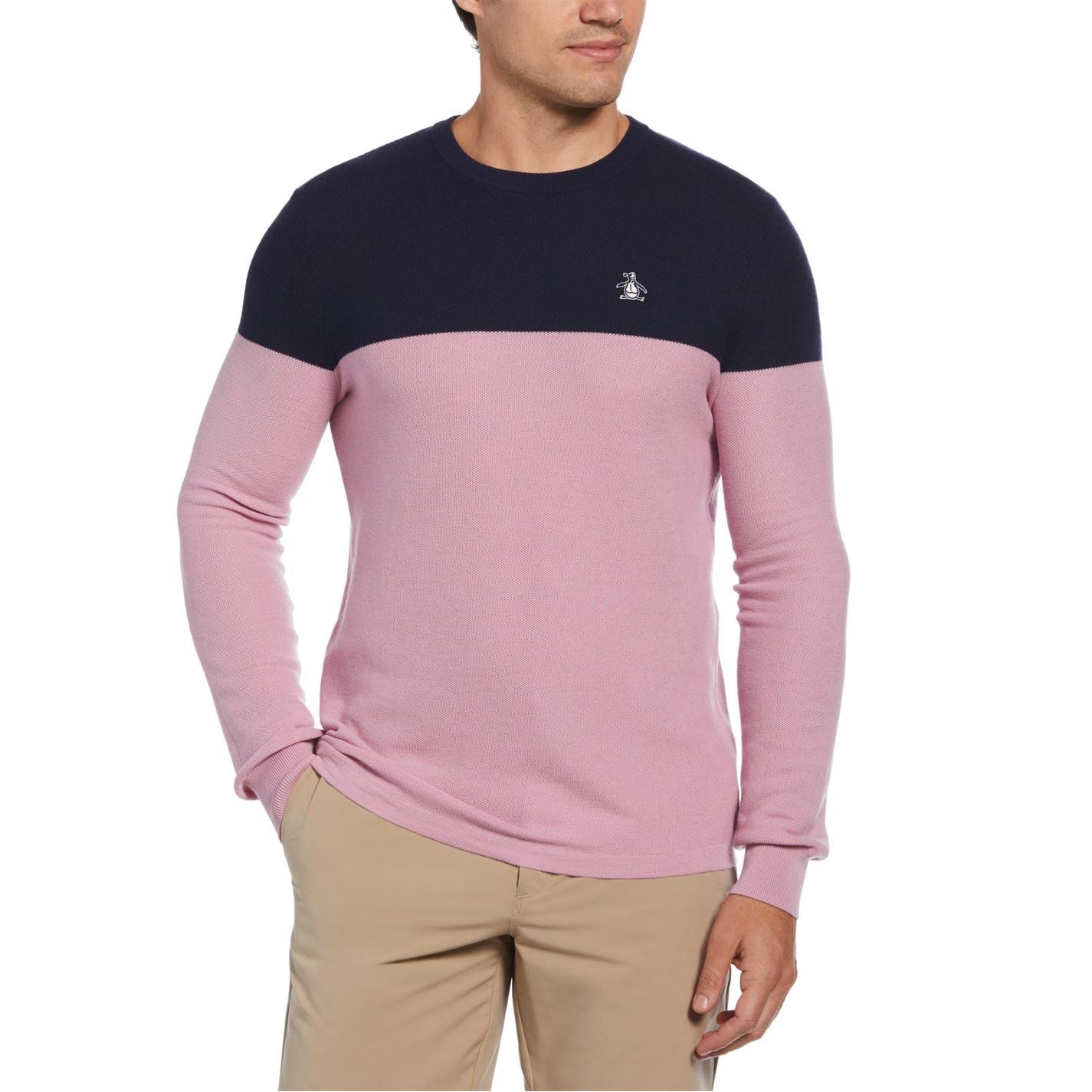 Original Penguin Golf Crew Neck Regular Fit Sweater