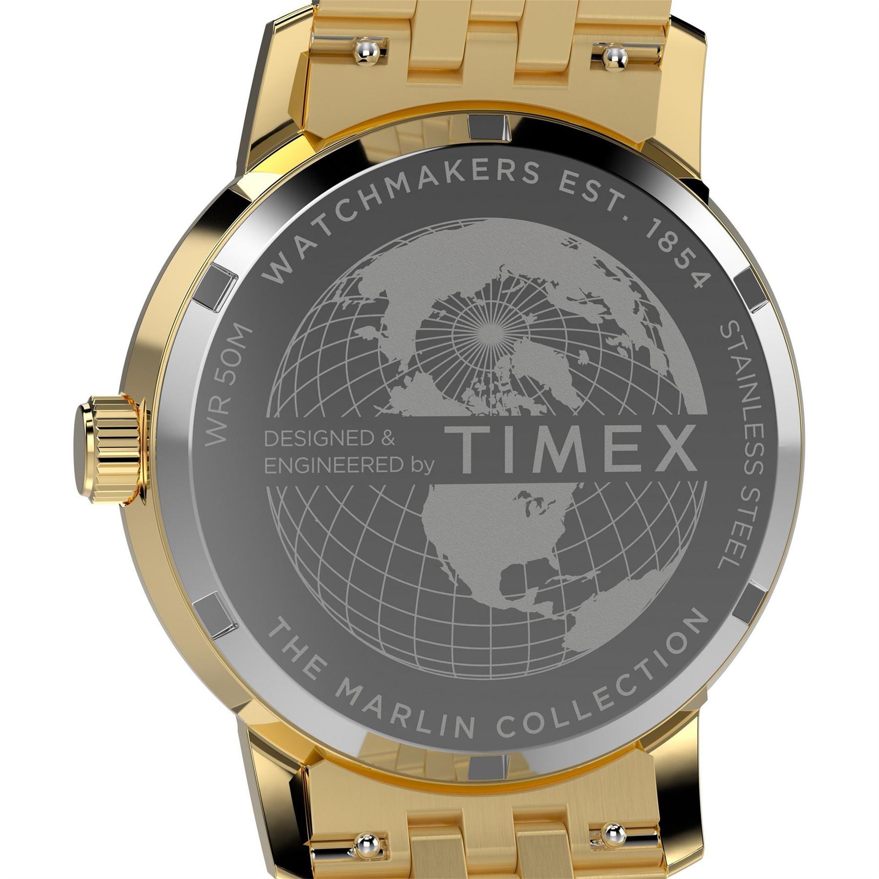 Timex Marlin Sn62 Dress Steel Jubilee Strap Analogue Watch