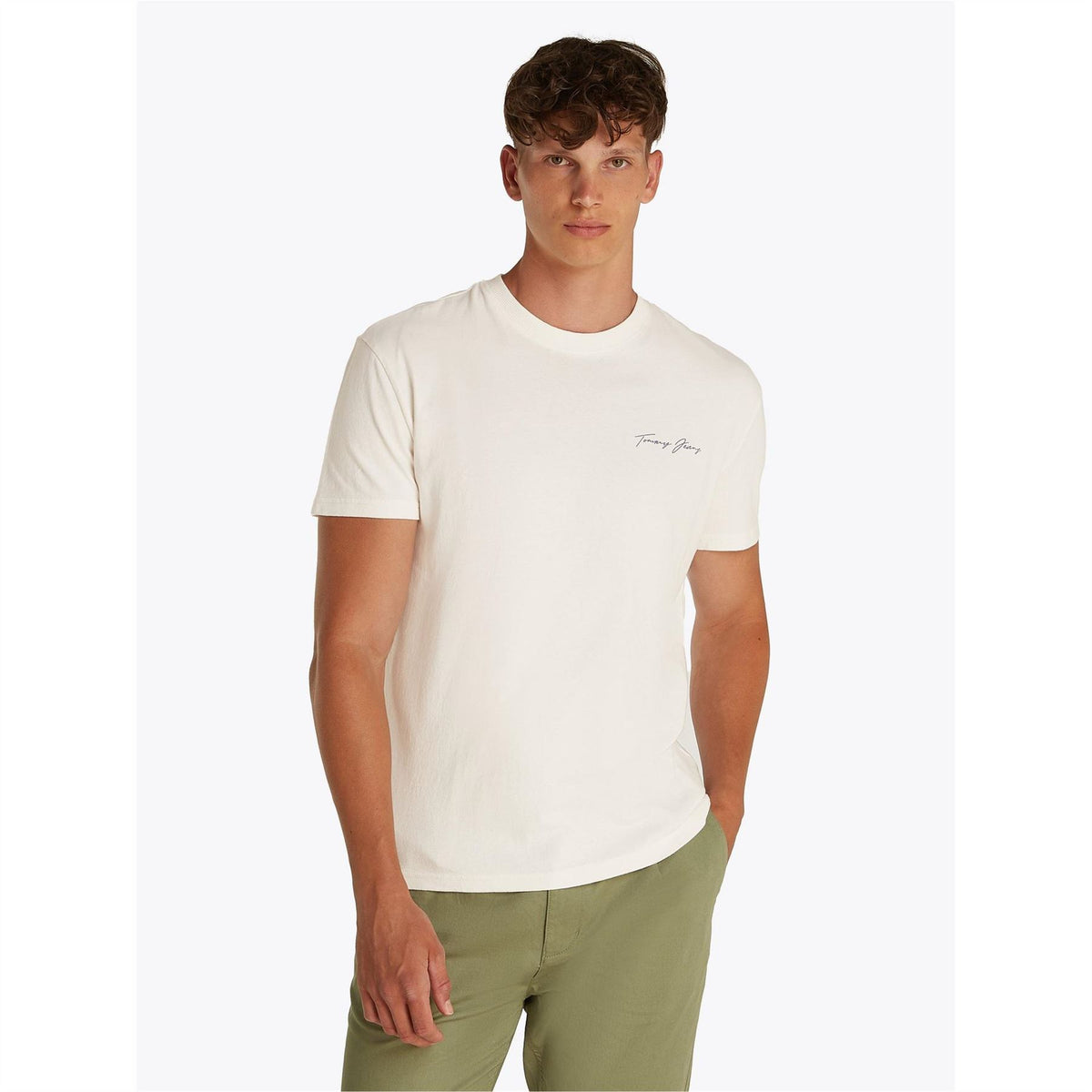 Tommy Jeans Tjm Signature Sailing Short Sleeve T-Shirt