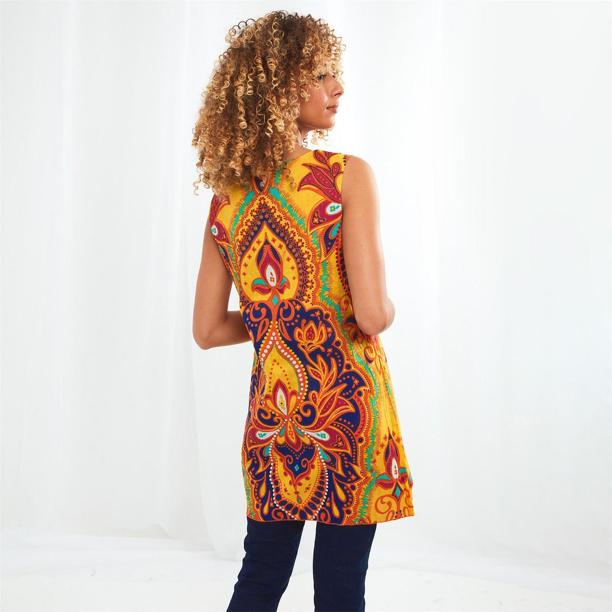 Joe Browns Joe Brown Pink And Yellow Tunic