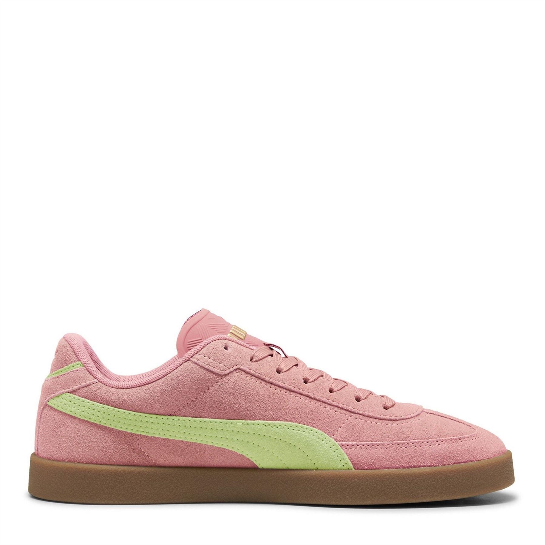 Puma Round Toe Low Top Flat Heel Sneakers