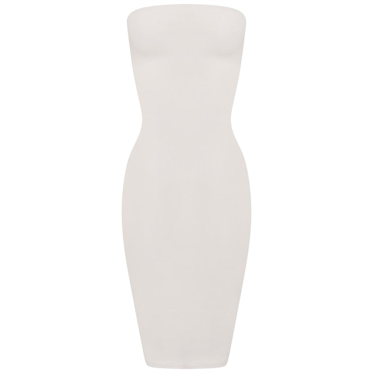 Honeyz Boobtube Midi Bodycon Dress with Ruching
