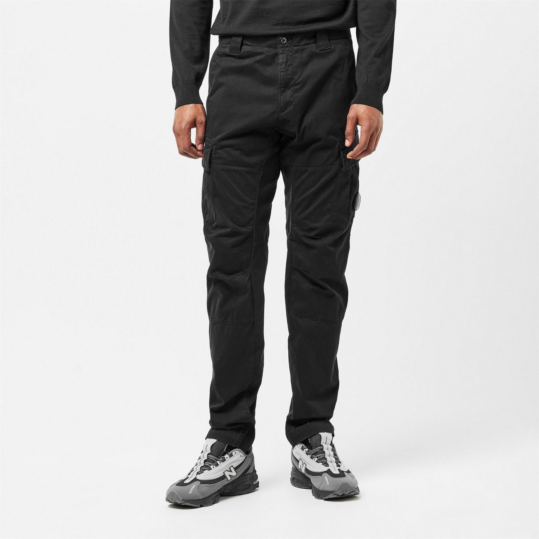 CP Company Solid Patterned Straight Cargo