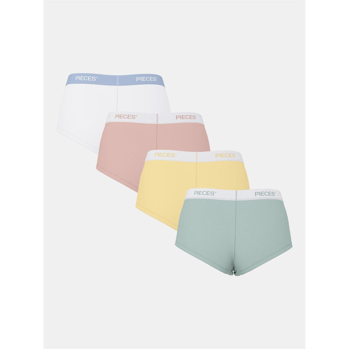 Pieces 4 Pack Plain Design Boy Short