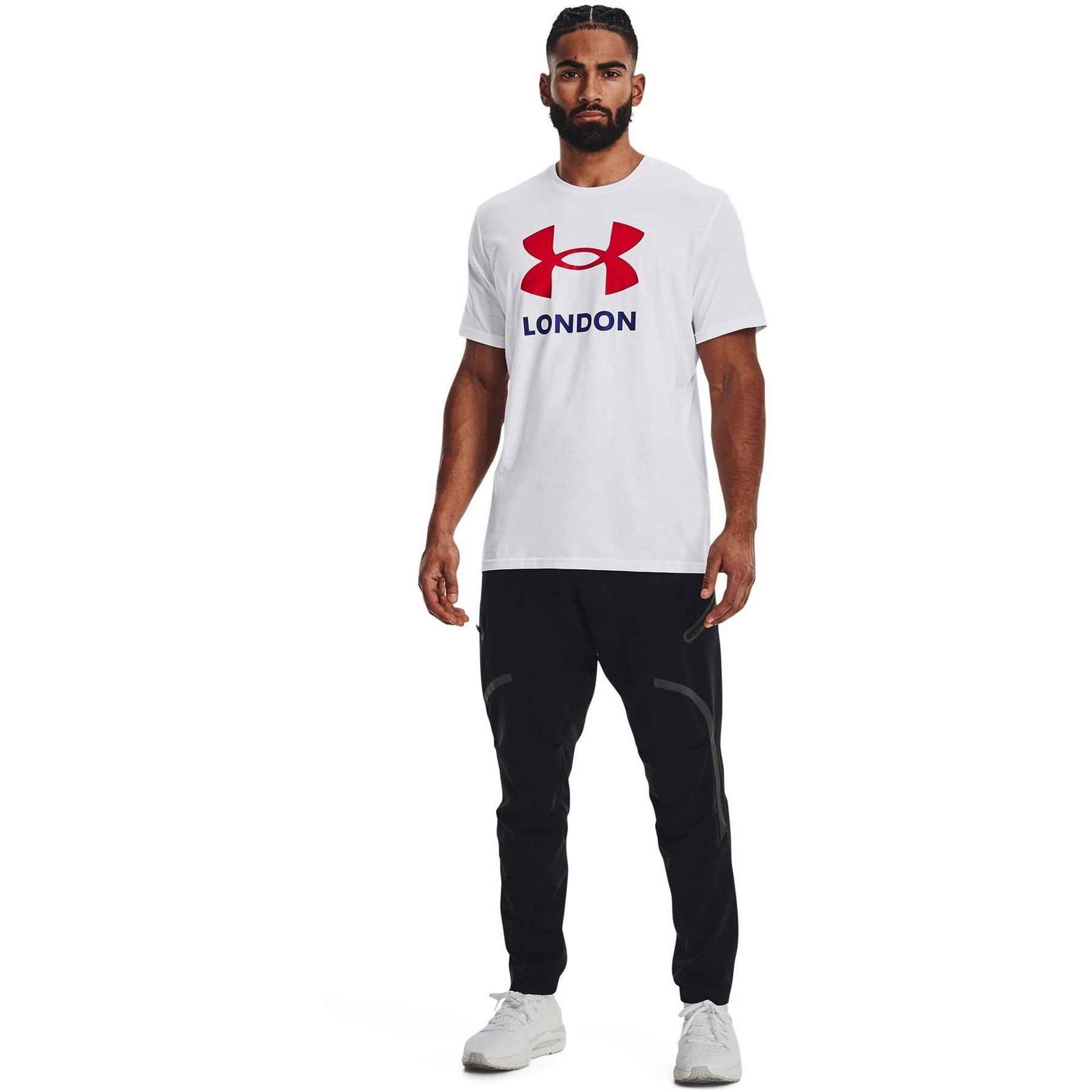 Under Armour City London Back Neck Logo Crew Neck Short Sleeve Tee