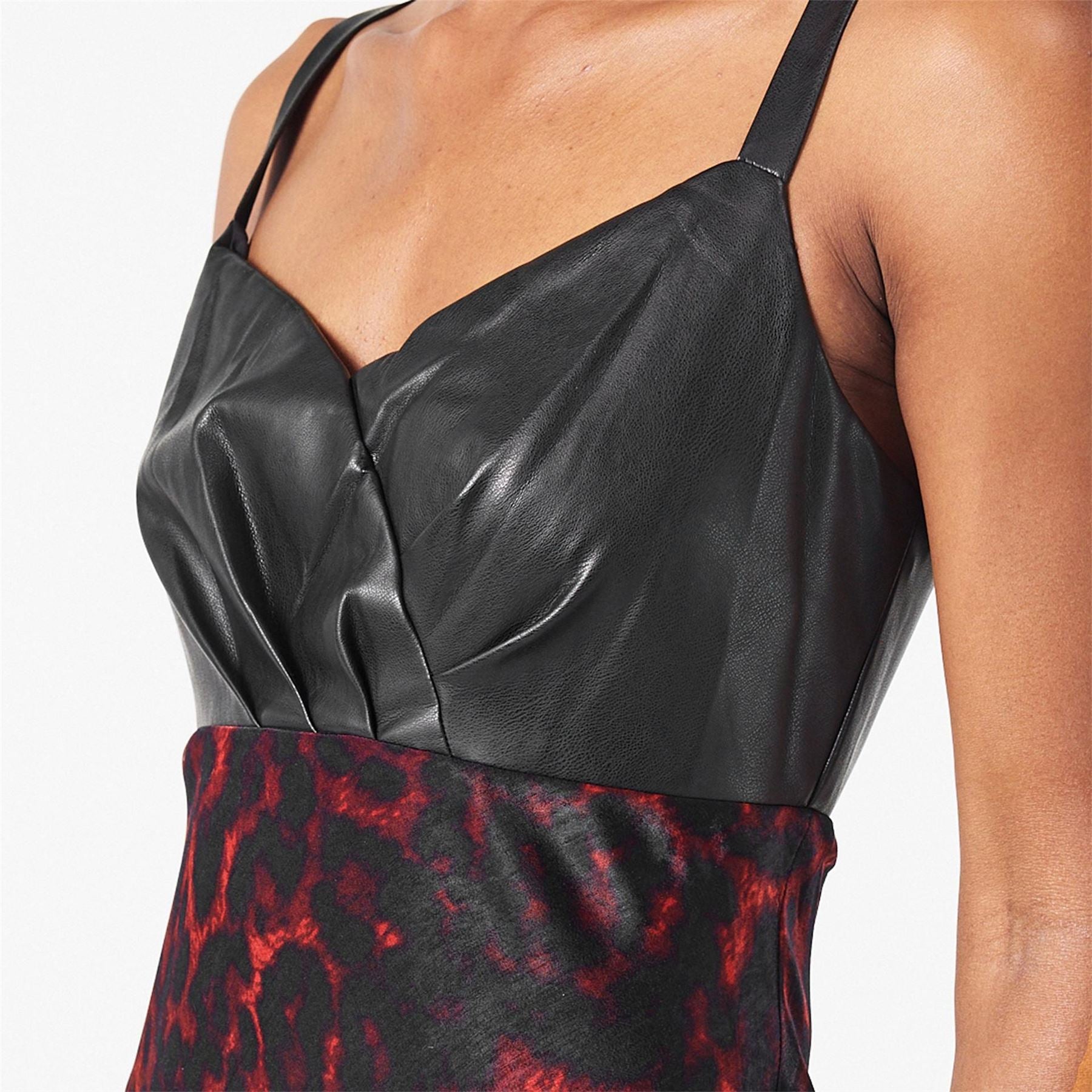 DKNY Mix A Line Dress