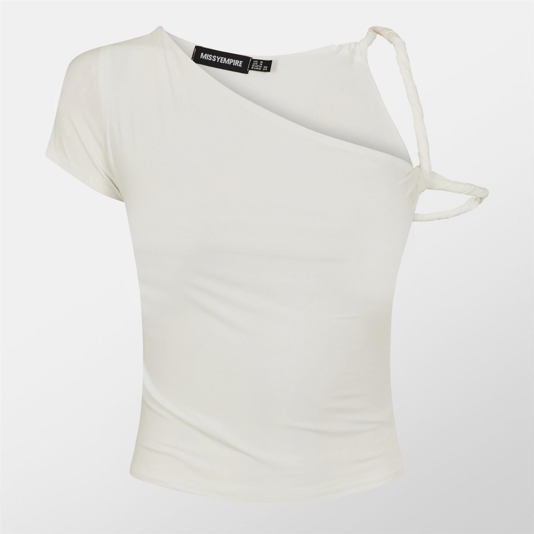 Missy Empire Womens Twist Strap Super Soft Top