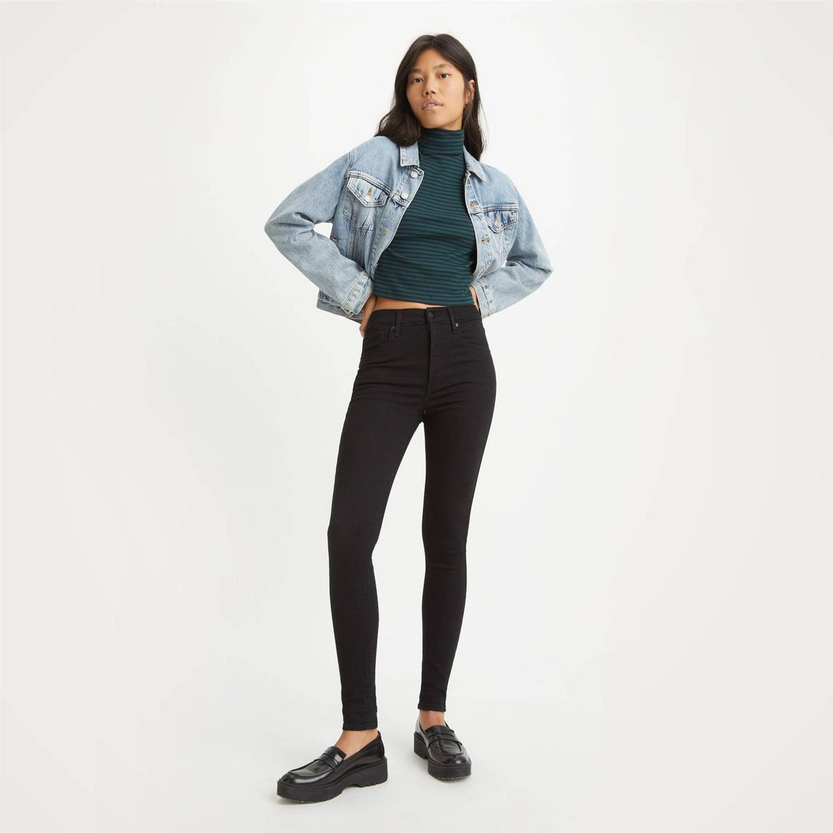 Levis High Super Skinny Jeans