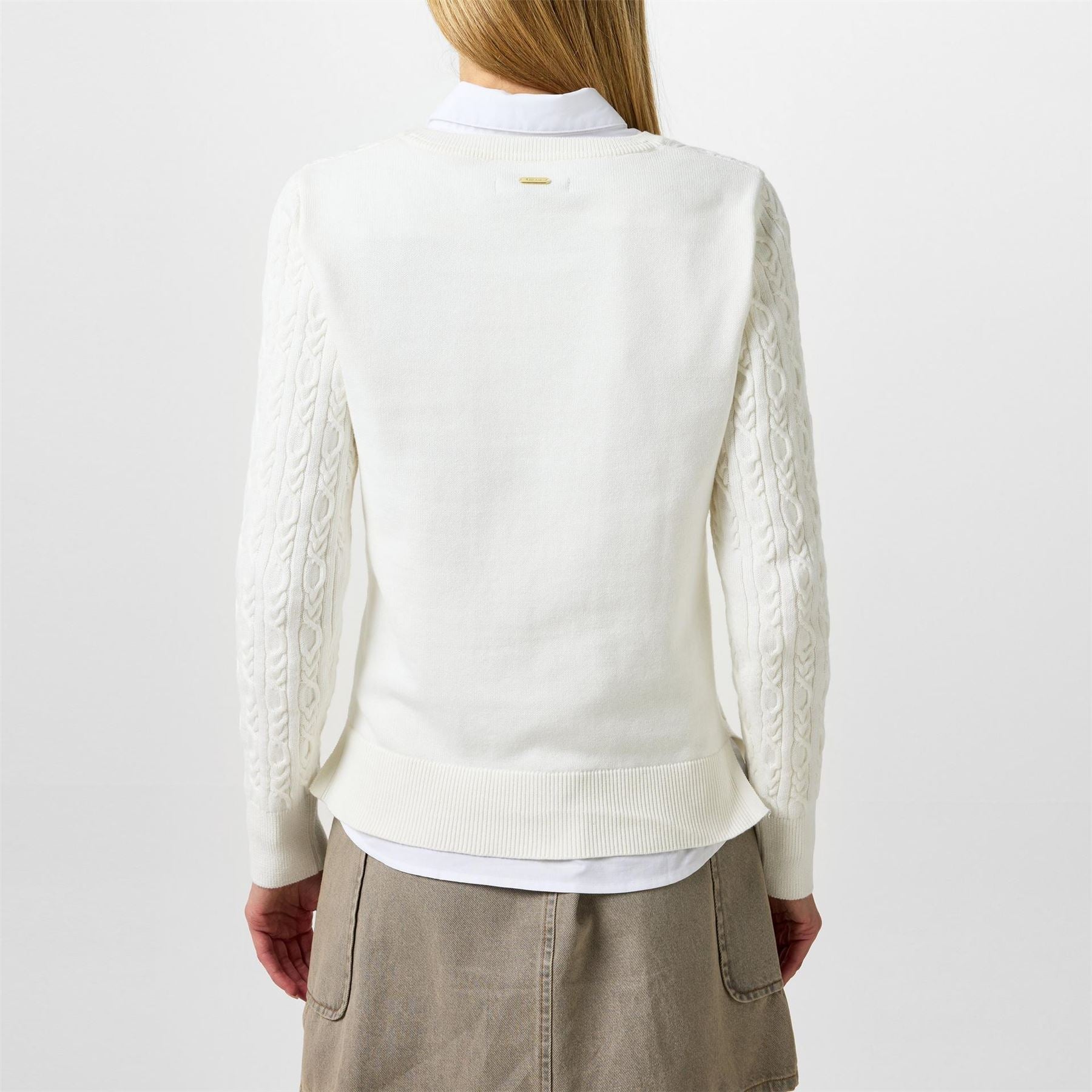 Barbour V Neck Knit