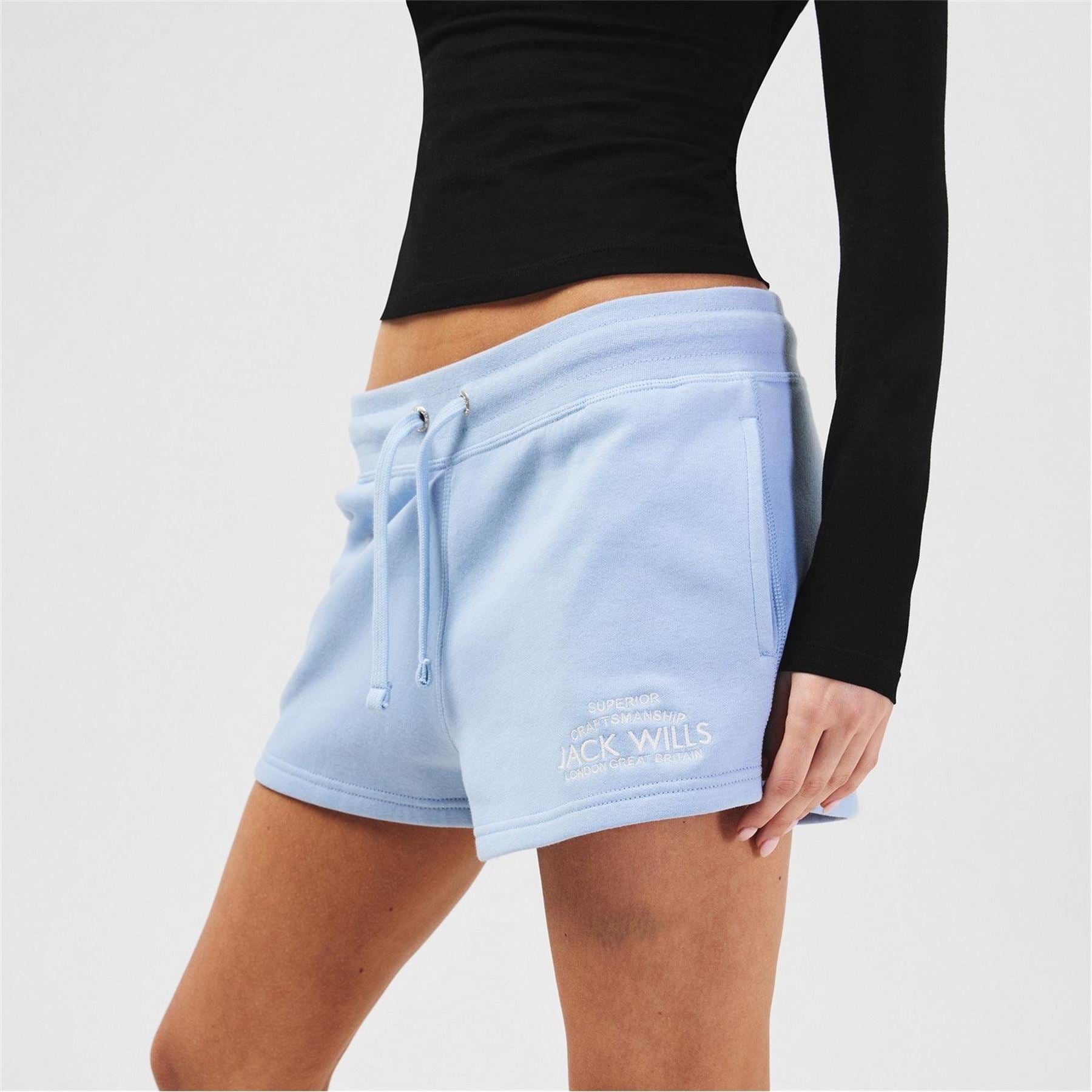 Jack Wills Bea Logo Sweat Shorts