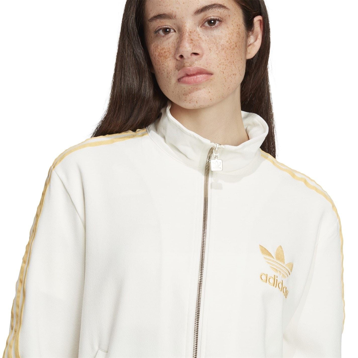 adidas Originals High Neck Regular Fit Athletic Top