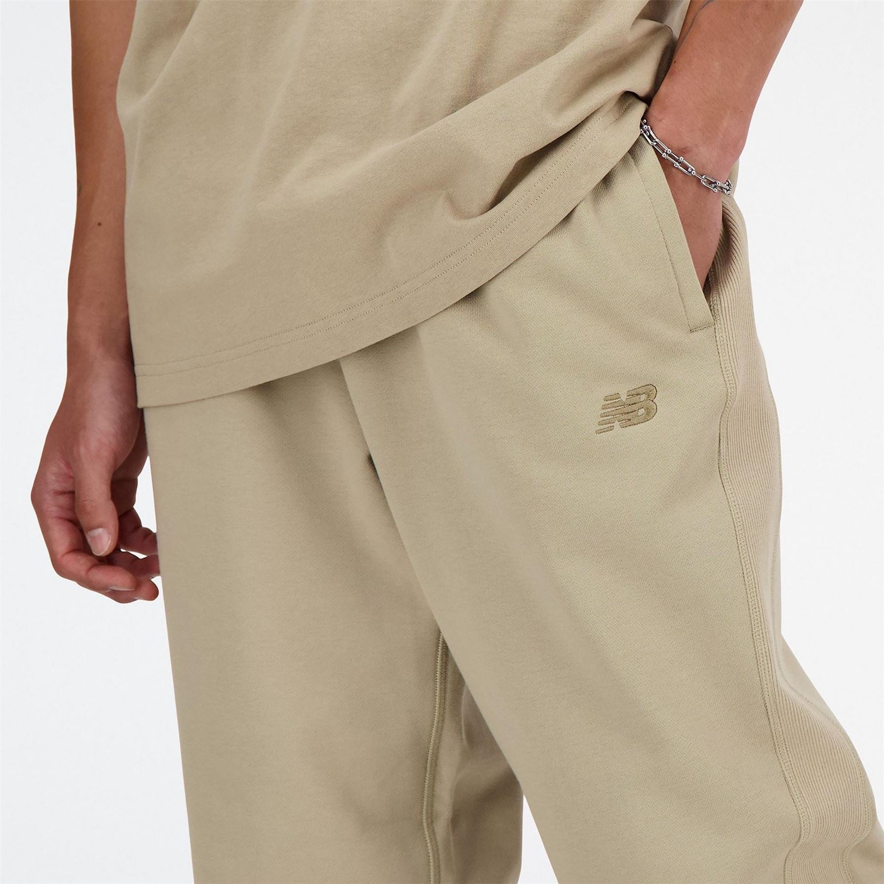 New Balance Sot Small Solid Patterned Joggers