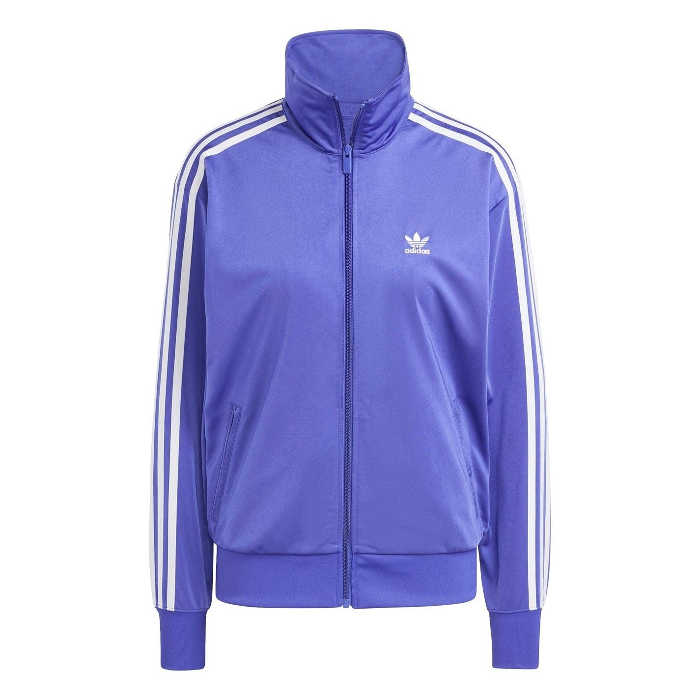 adidas Originals Firebird Three Stripes Ribbed Cuff Track Jacket