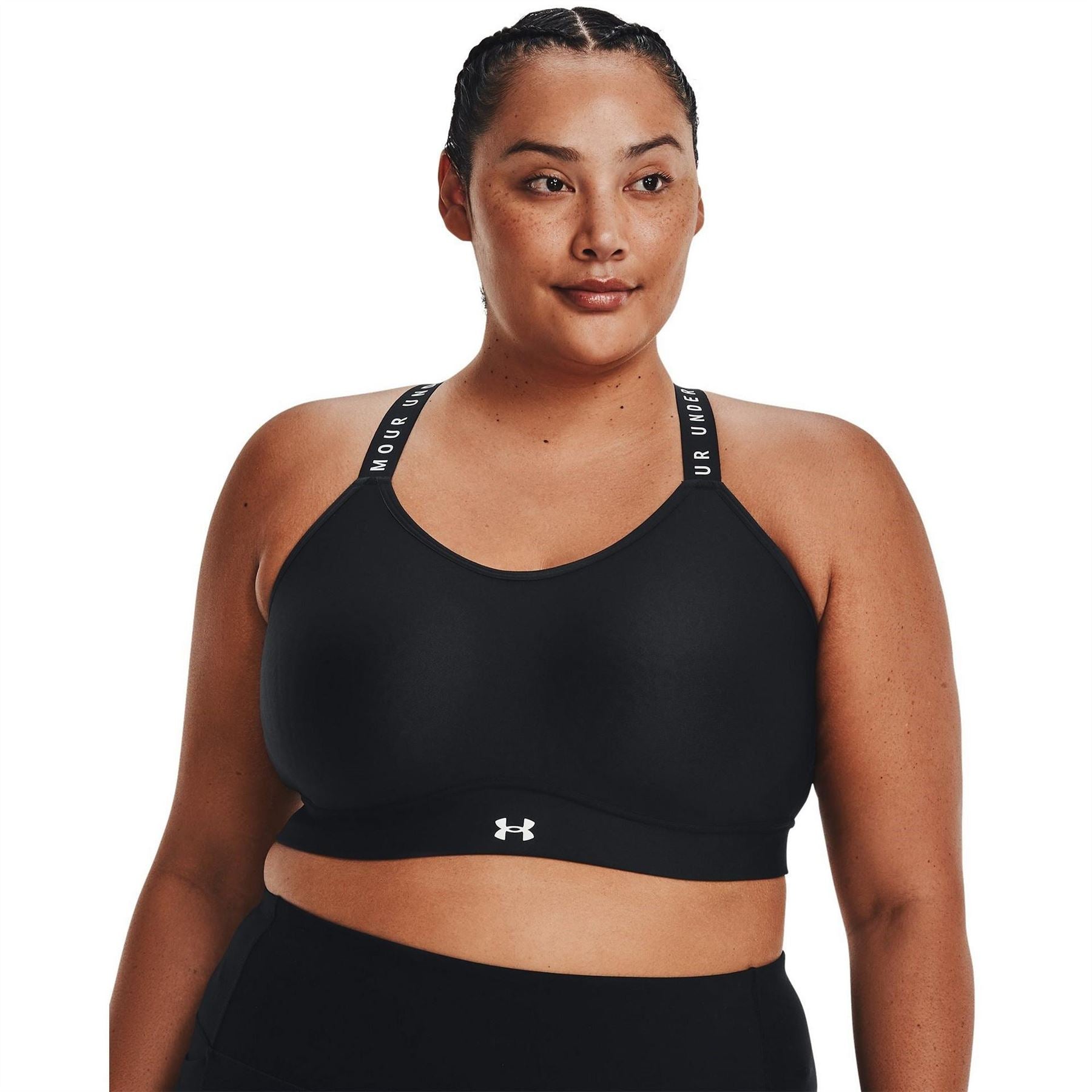 Under Armour Womens Infinity Mid Covered And  Medium Impact Sports Bra