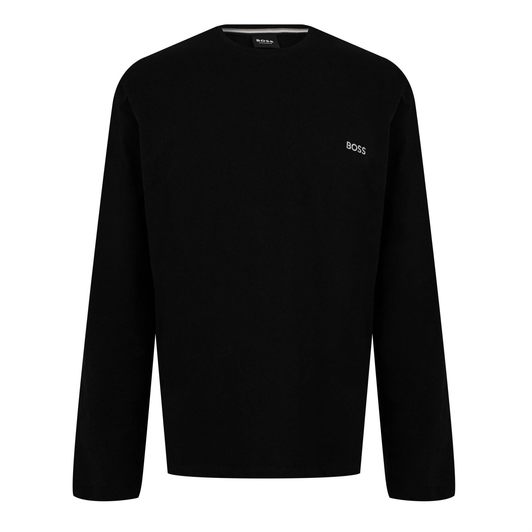 Boss Mixmatch Long Sleeve T-Shirt, Embroidered Logo