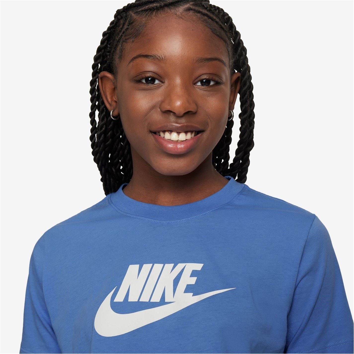 Nike Futura Crew Neck Short Sleeve Boxy Fit T-Shirt