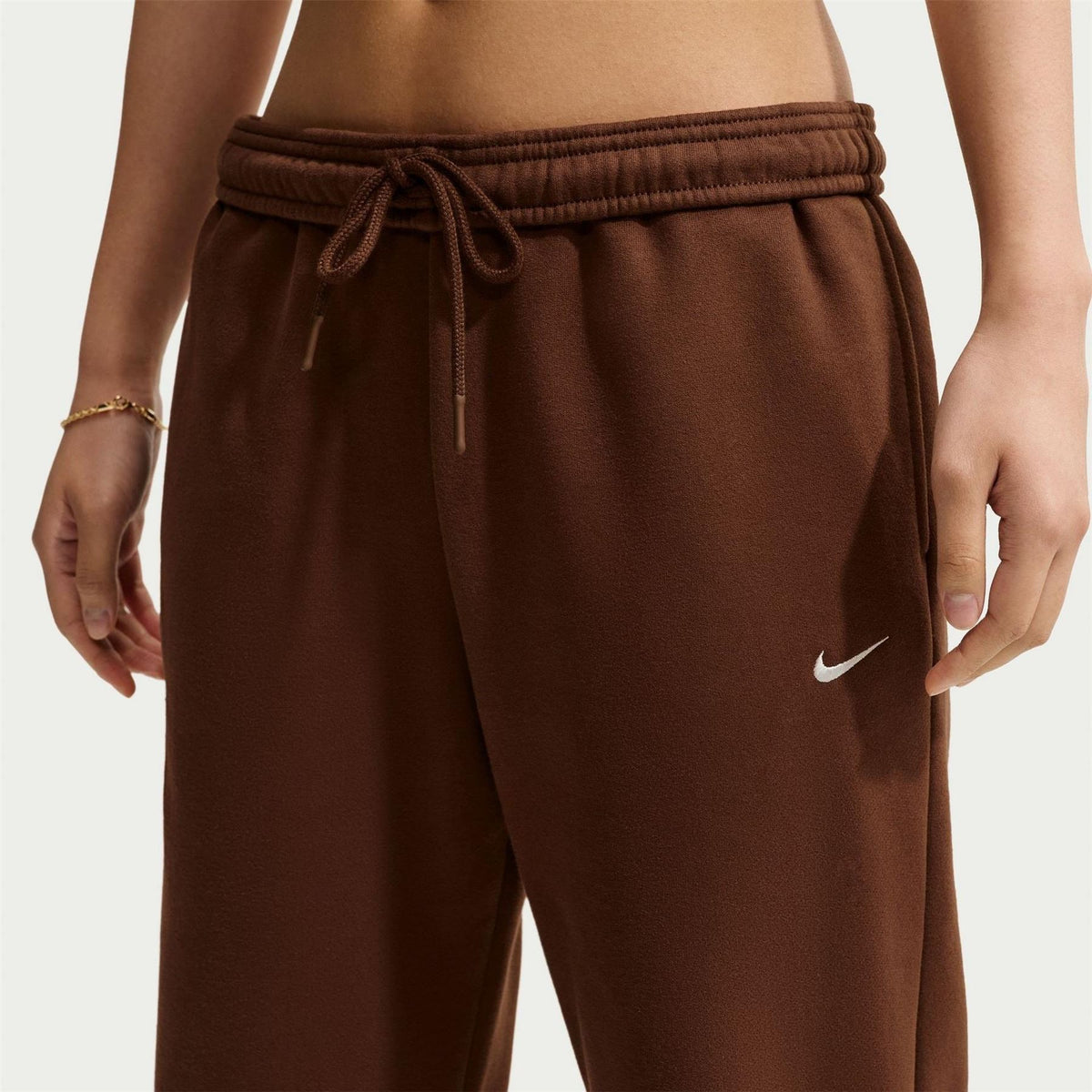 Nike Womens Phoenix Fleece High Waisted Wide Leg Sweatpants