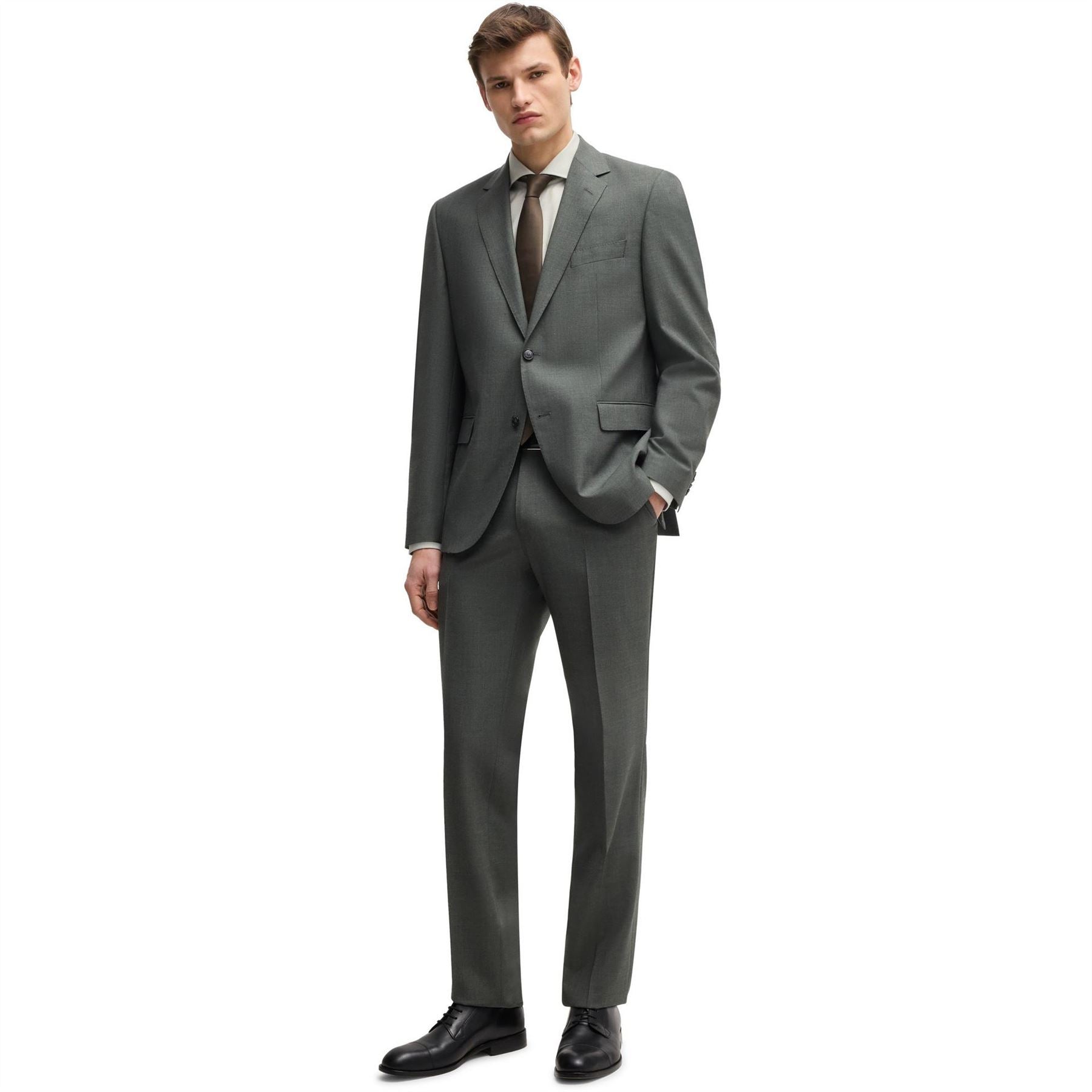 Boss H Hank Spread Long Sleeve Oxford Shirt