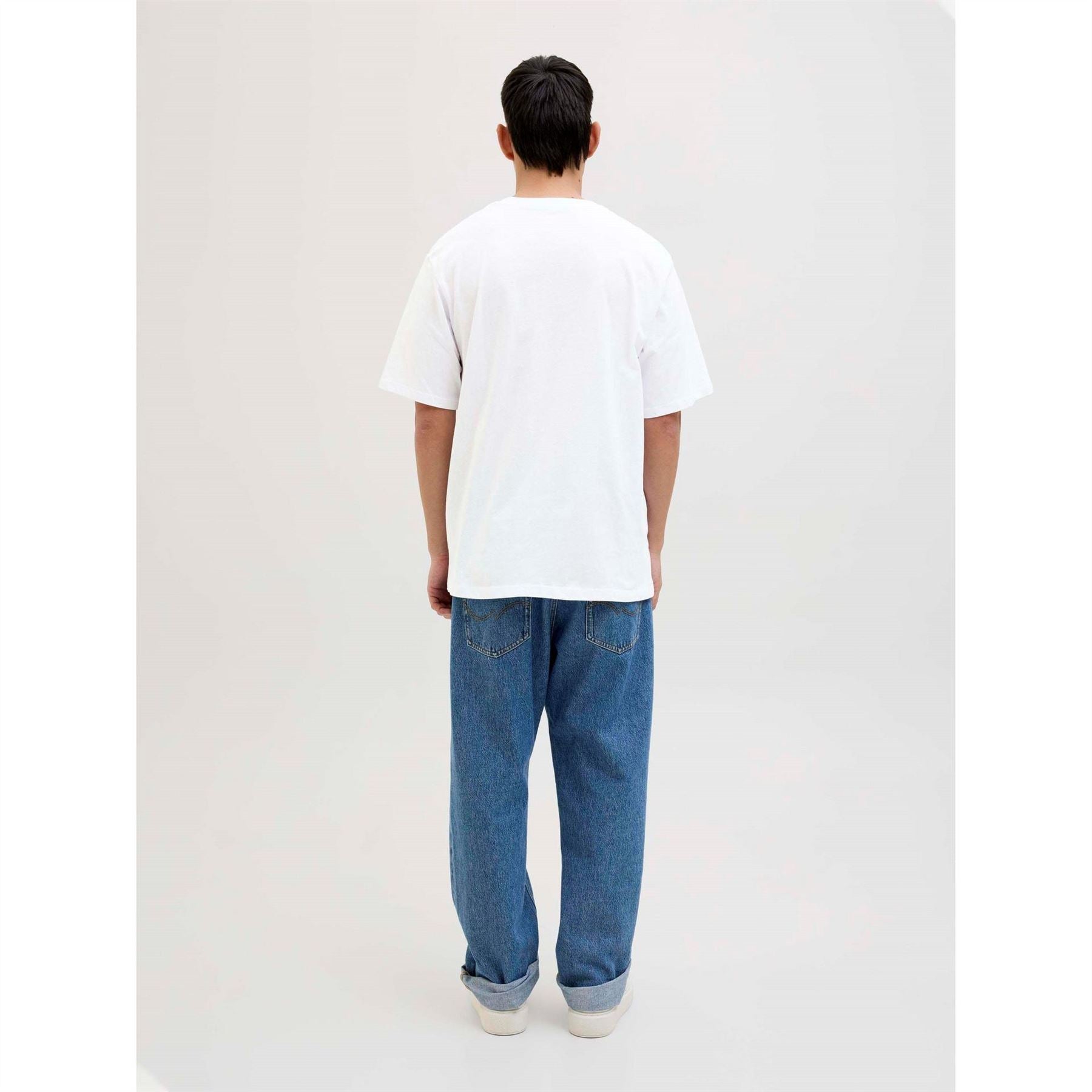 Jack and Jones Mens Pack Hugo Loose T-Shirt