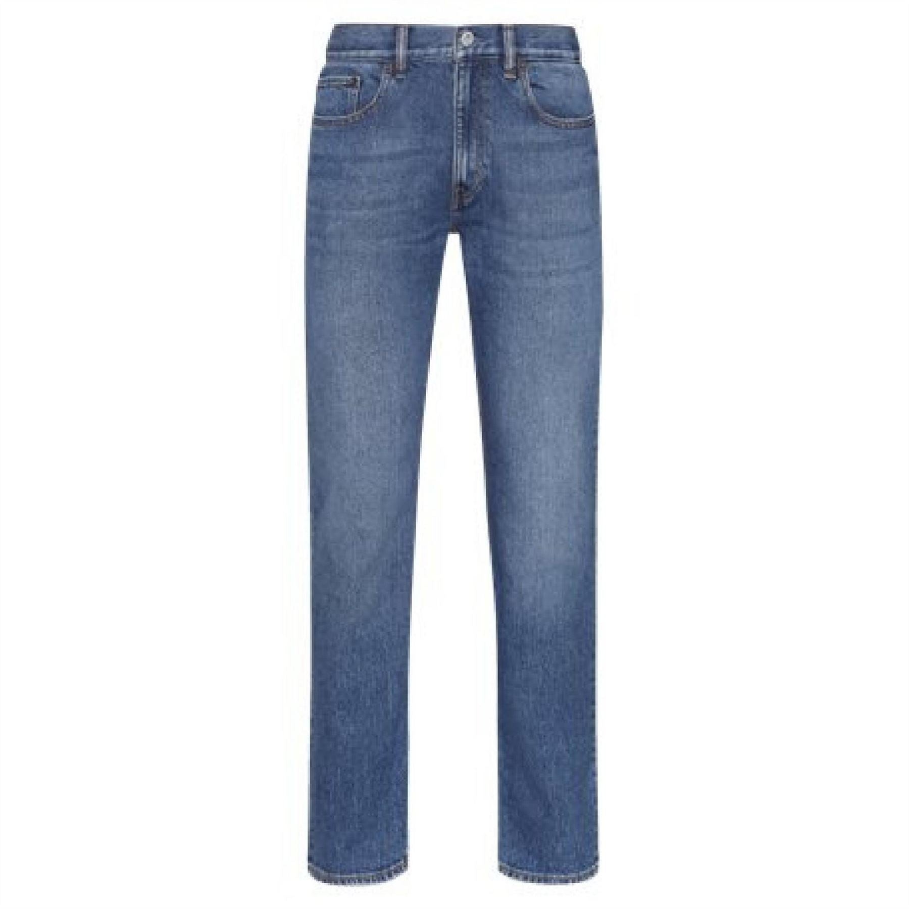 Hugo Mid Rise Slim Fit Five Pocket Jeans