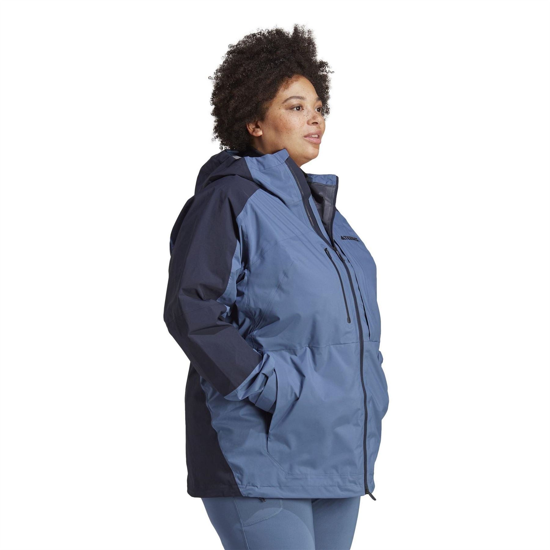 adidas Womens Terrex Xploric Rain.rdy Hiking Jacket (plus Size)