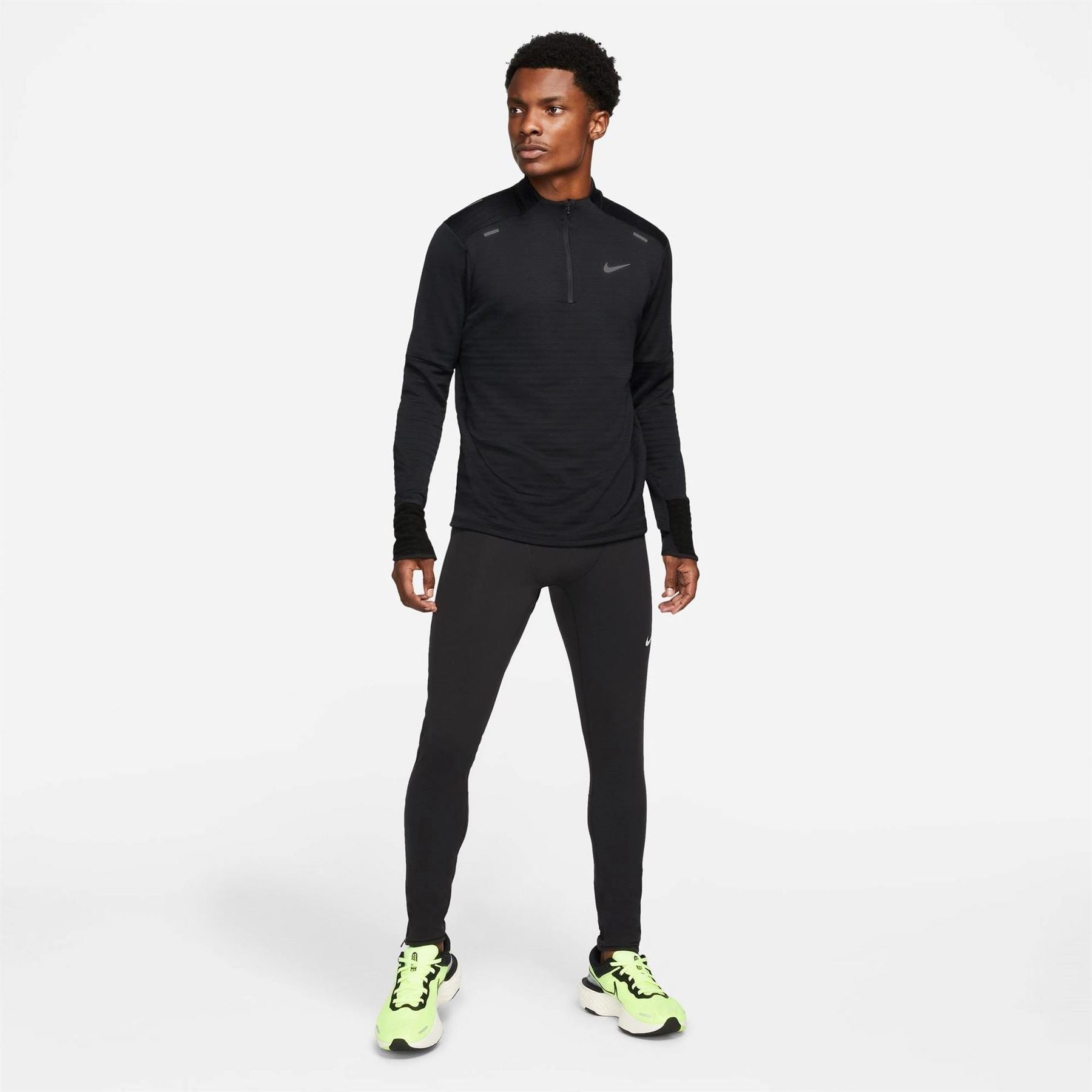 Nike Mens Therma Fit Repel Element 1 4 Zip Running Top