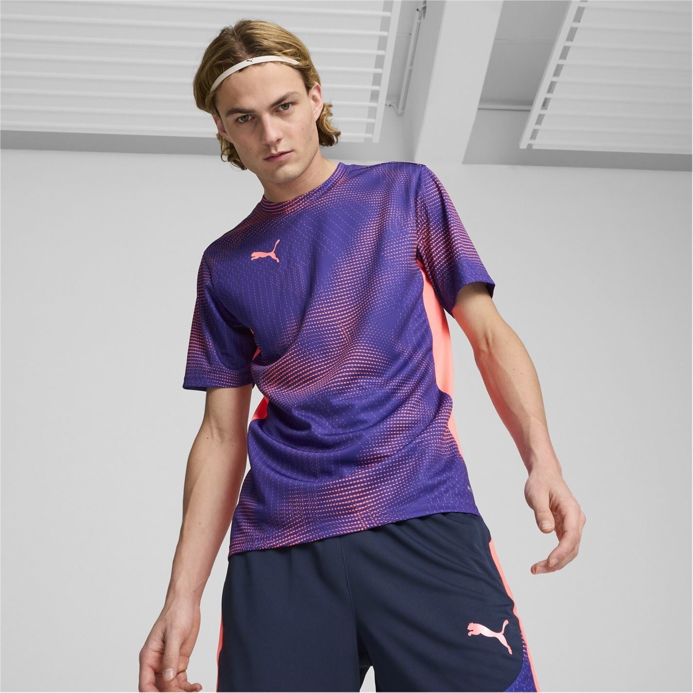 Puma Final Jersey Regular Fit Crew Neck T-Shirt
