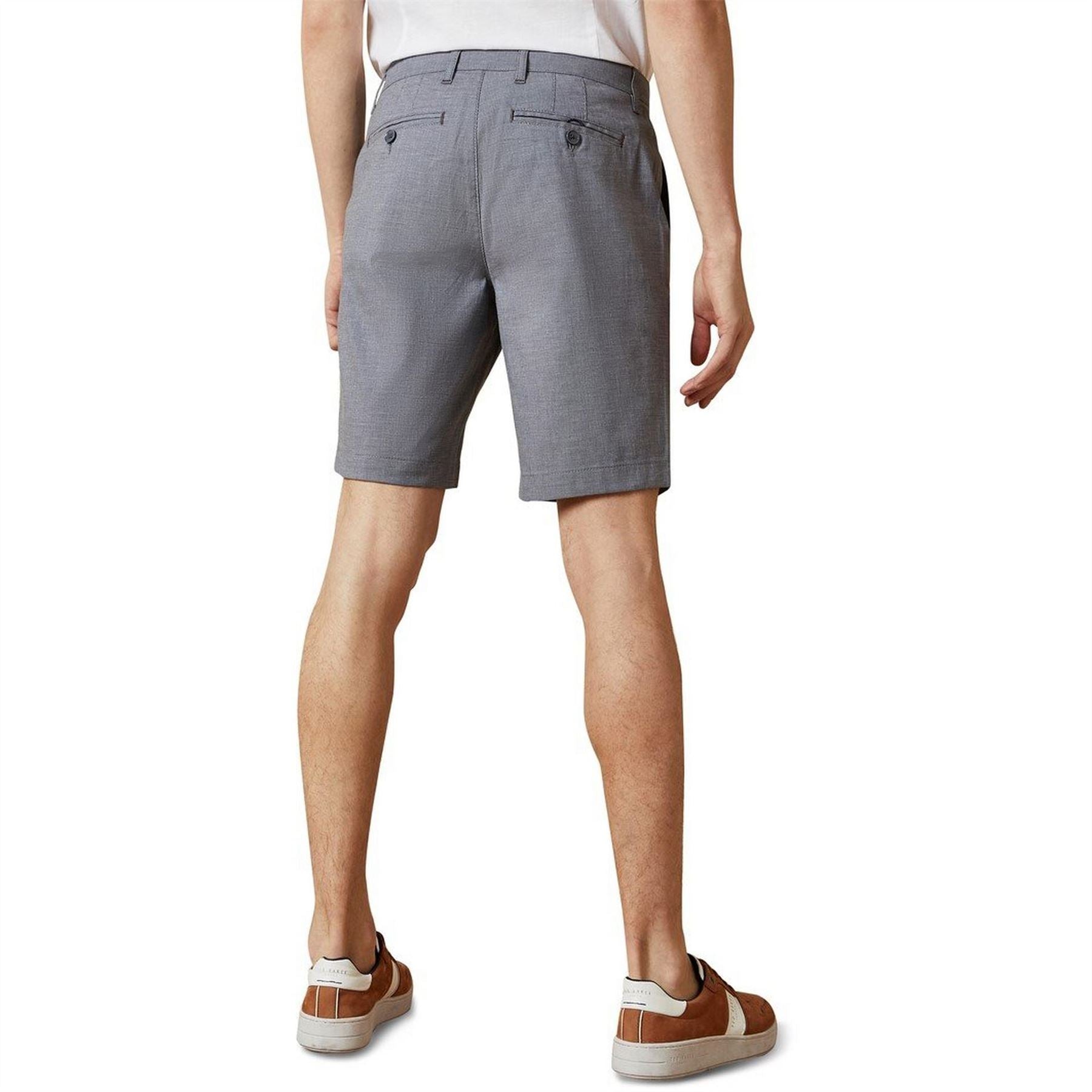 Ted Baker Semi Plain Cotton Chino Shorts