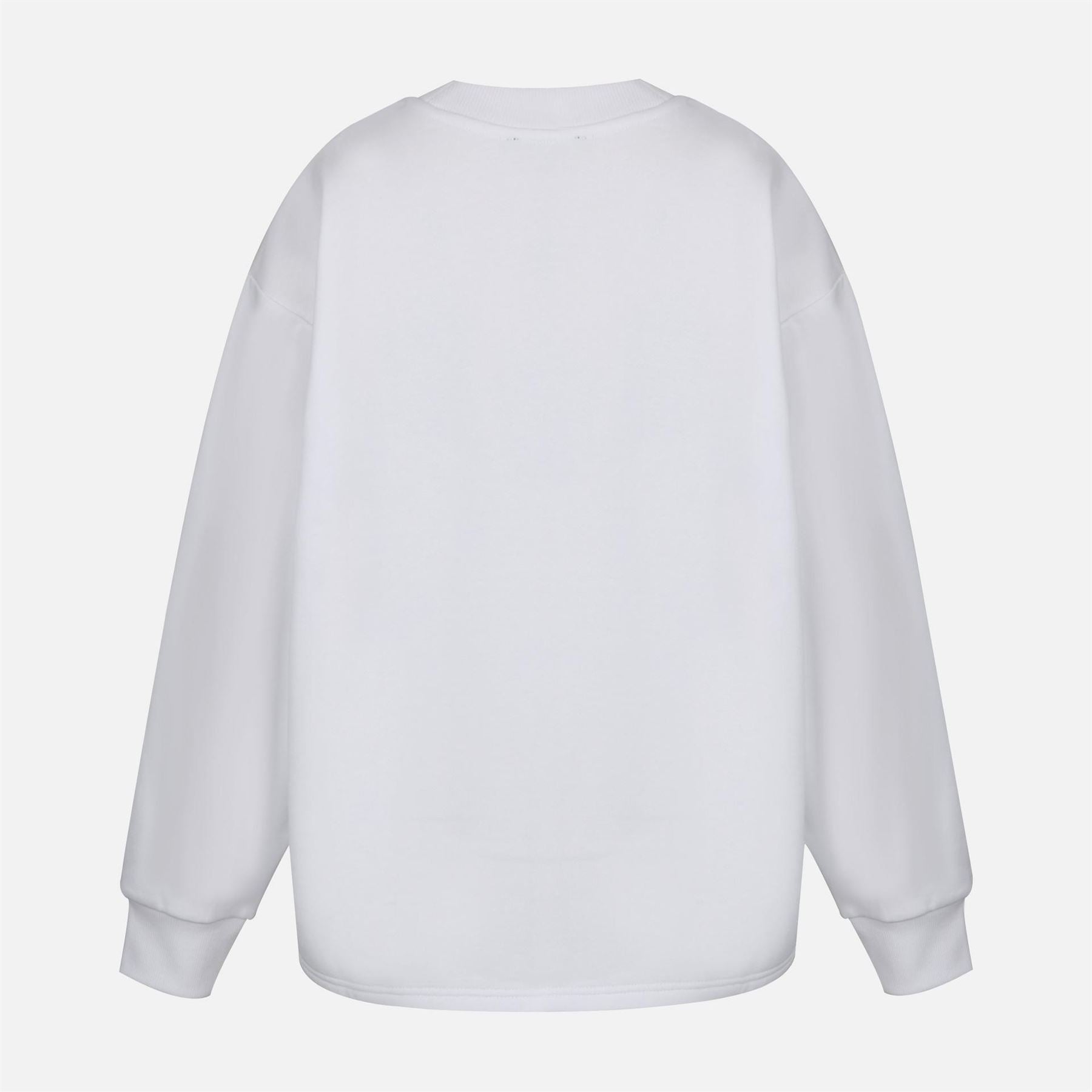 Biba Relaxed Fit Graphic Crew Neck Sweatshirt