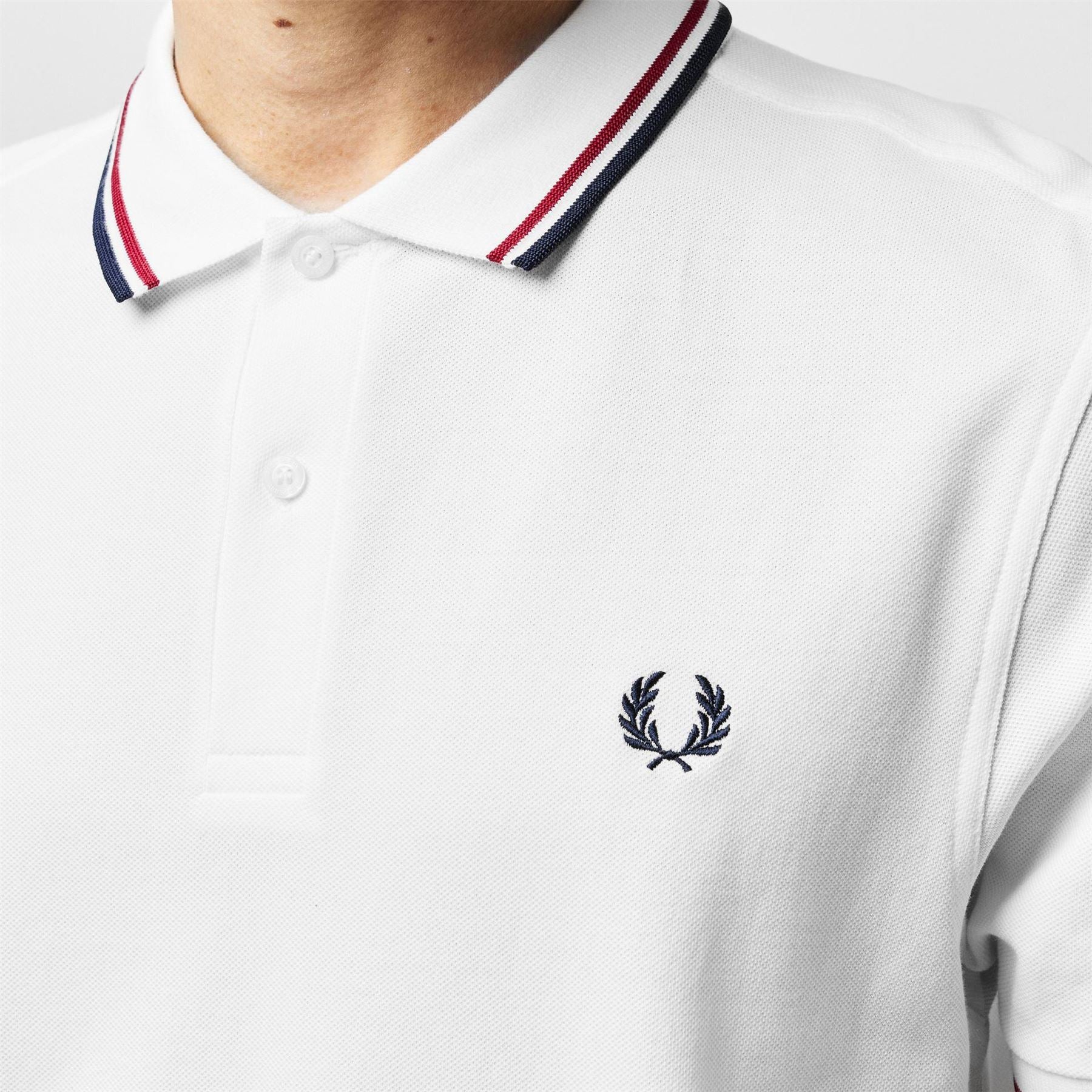 Fred Perry Sleeve Twin Tipped Polo Shirt