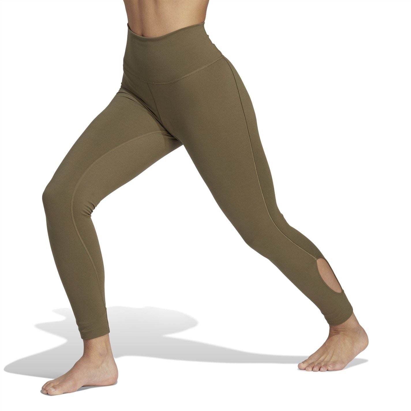 adidas Womens Yoga Studio Wrapped 7 8 Leggings